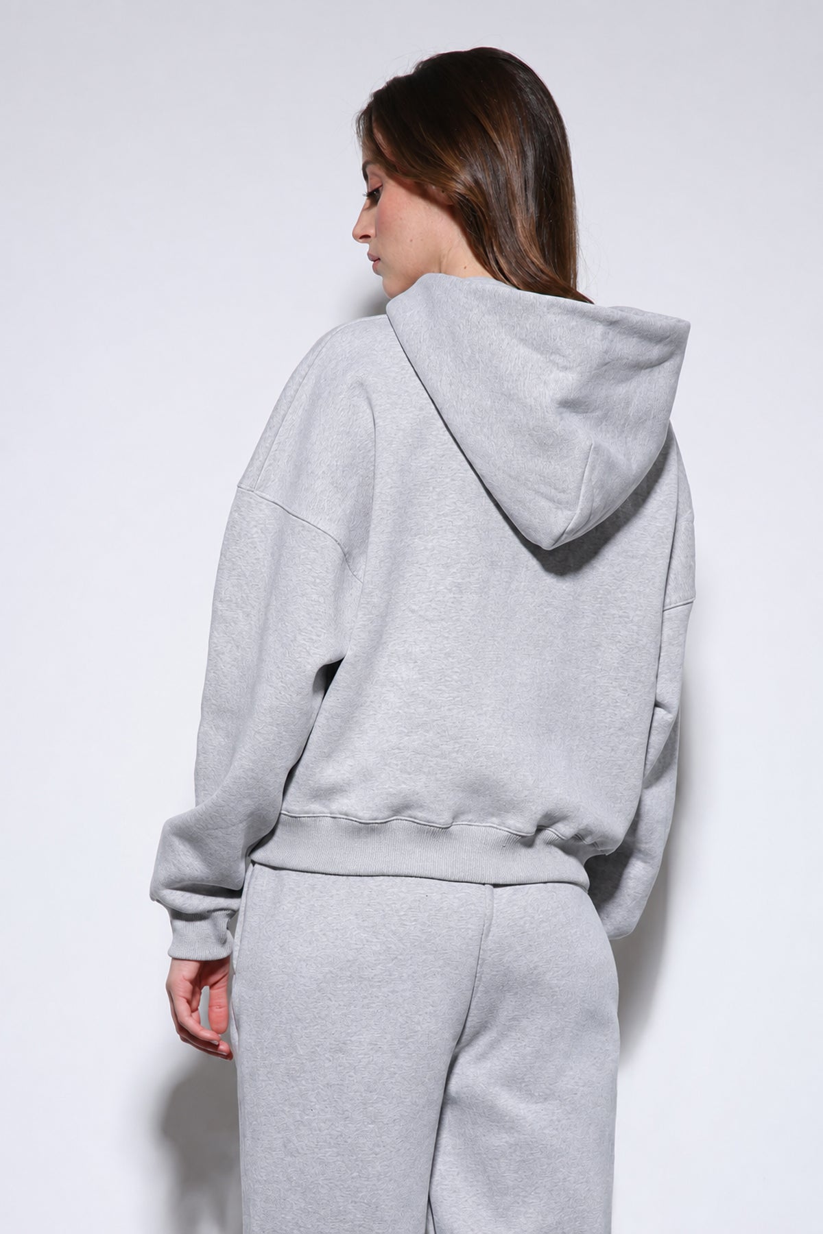 Kapüşonlu Sweatshirt Kadın Eşofman Takım