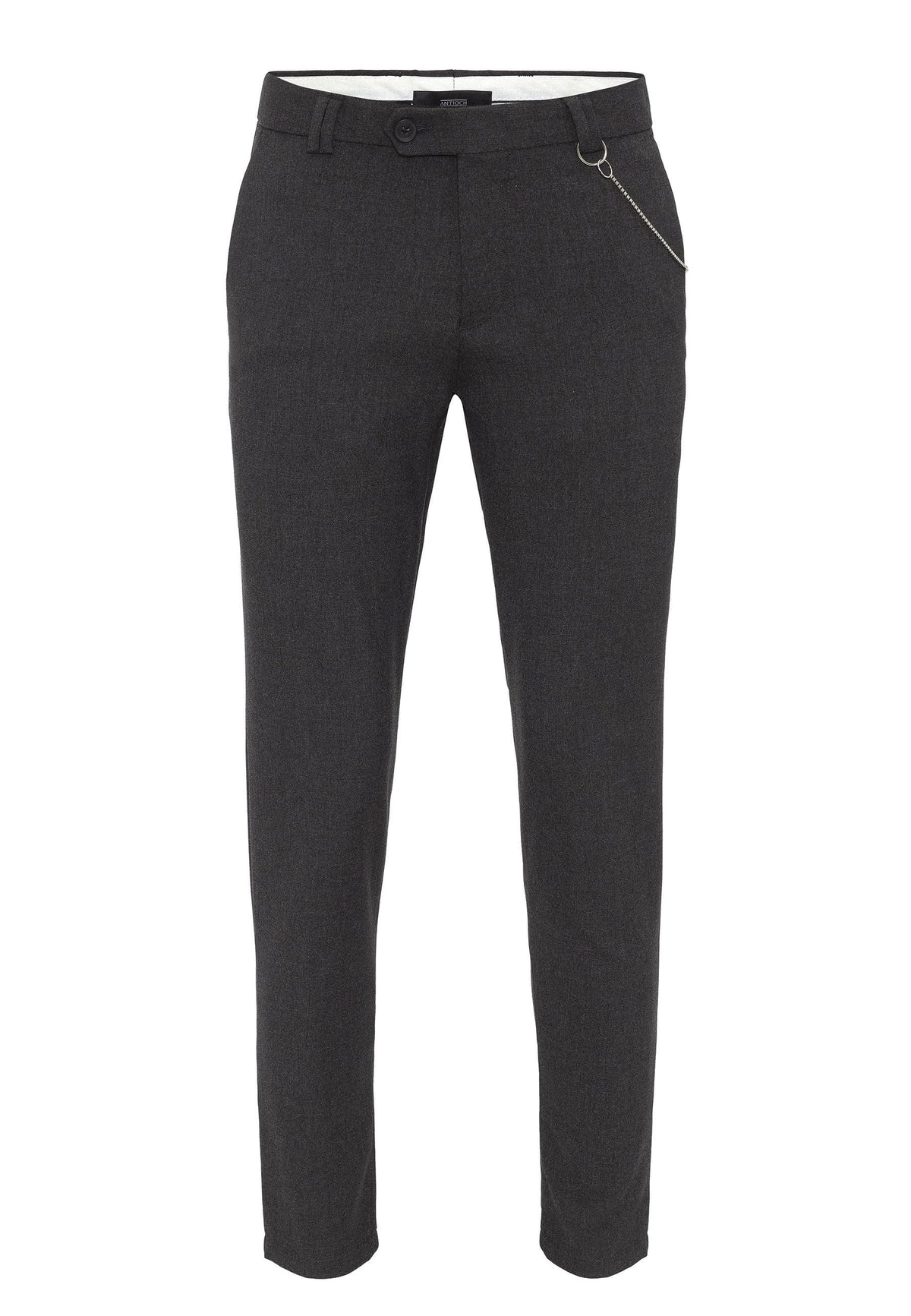 Erkek Slim Fit Kumaş Pantolon