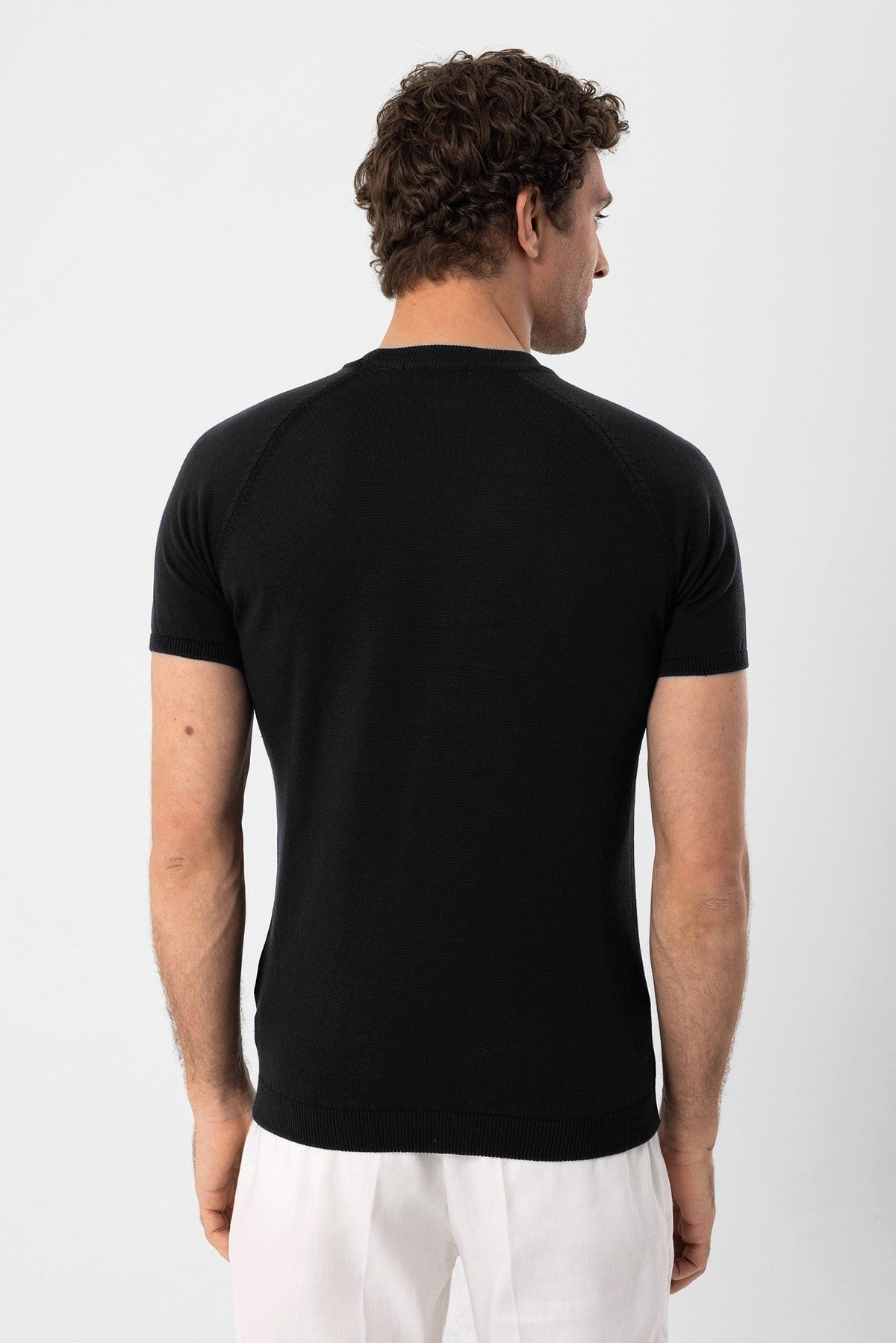 Antioch Bisiklet Yaka Triko T-Shirt