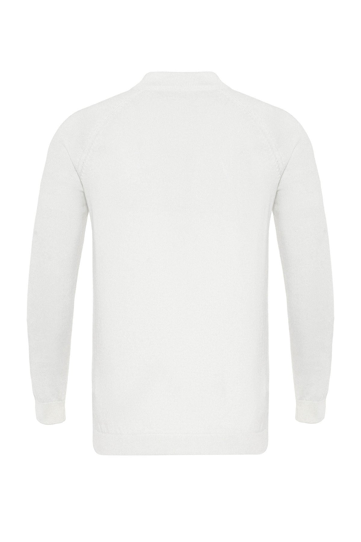 Antioch Bisiklet Yaka Slim Fit Triko Kazak