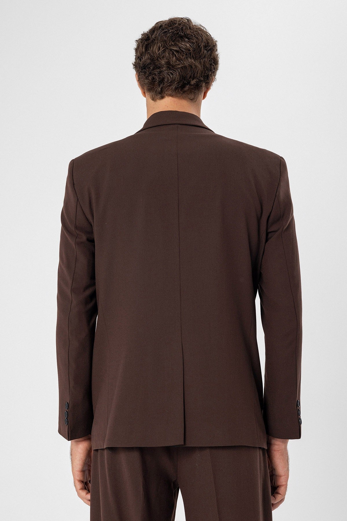 Antioch Torba Cepli Kruvaze Erkek Blazer Ceket