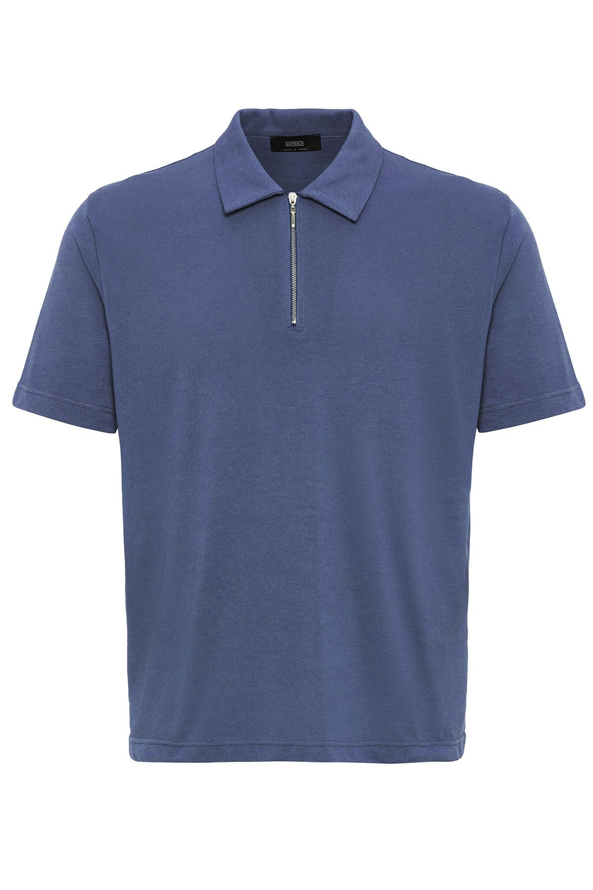 Antioch Polo Yaka Fermuarlı Erkek T-Shirt