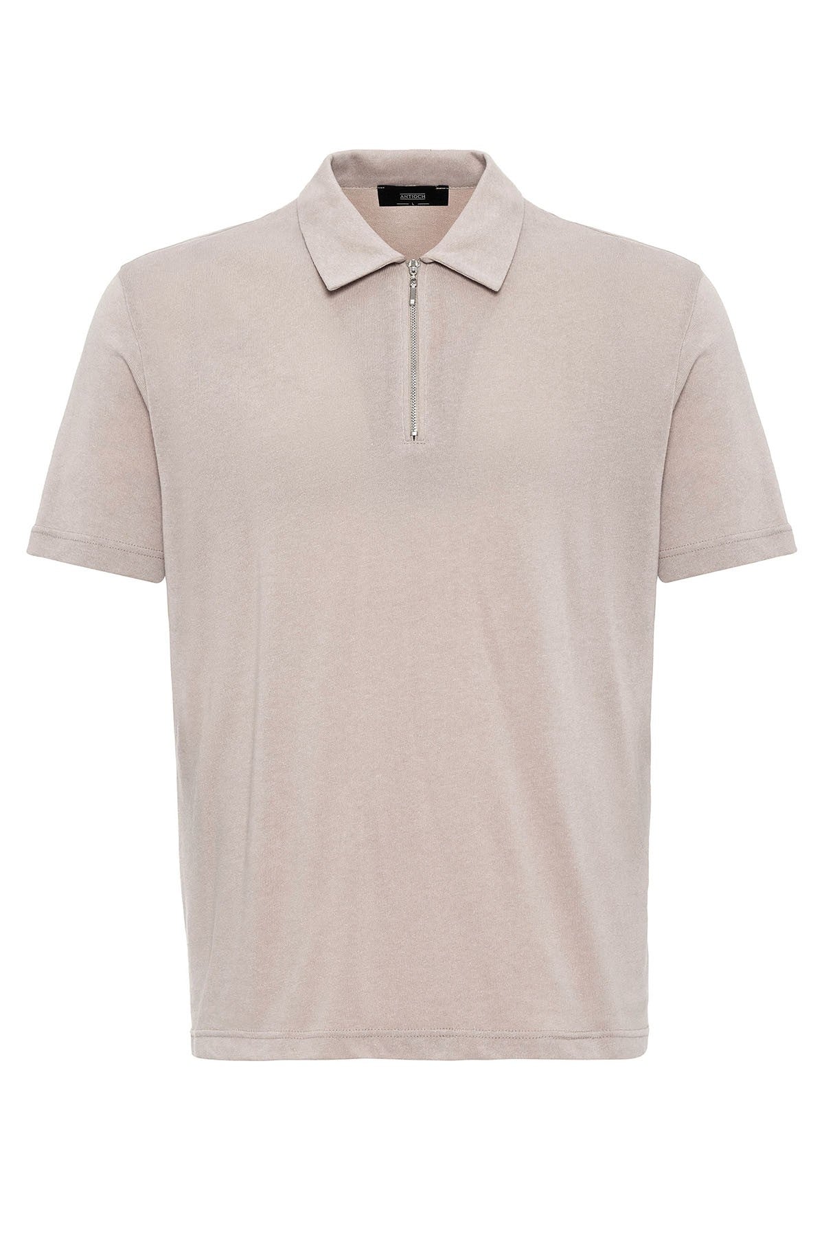 Antioch Polo Yaka Fermuarlı Erkek T-Shirt