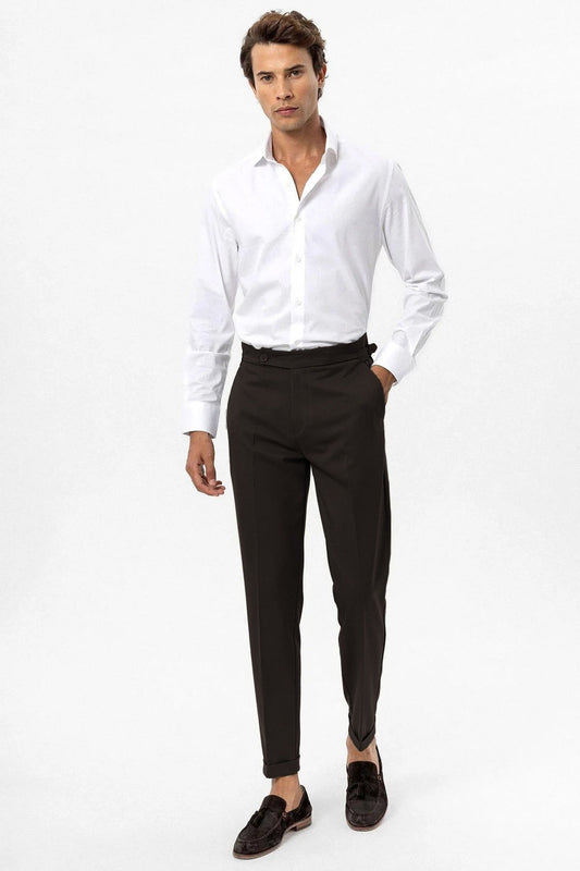 Antioch Yüksek Bel Regular Fit Erkek Pantolon