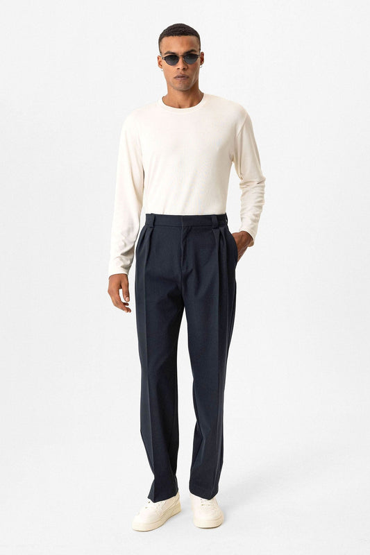 Antioch Yüksek Bel Pileli Relaxed Fit Baggy Erkek Pantolon