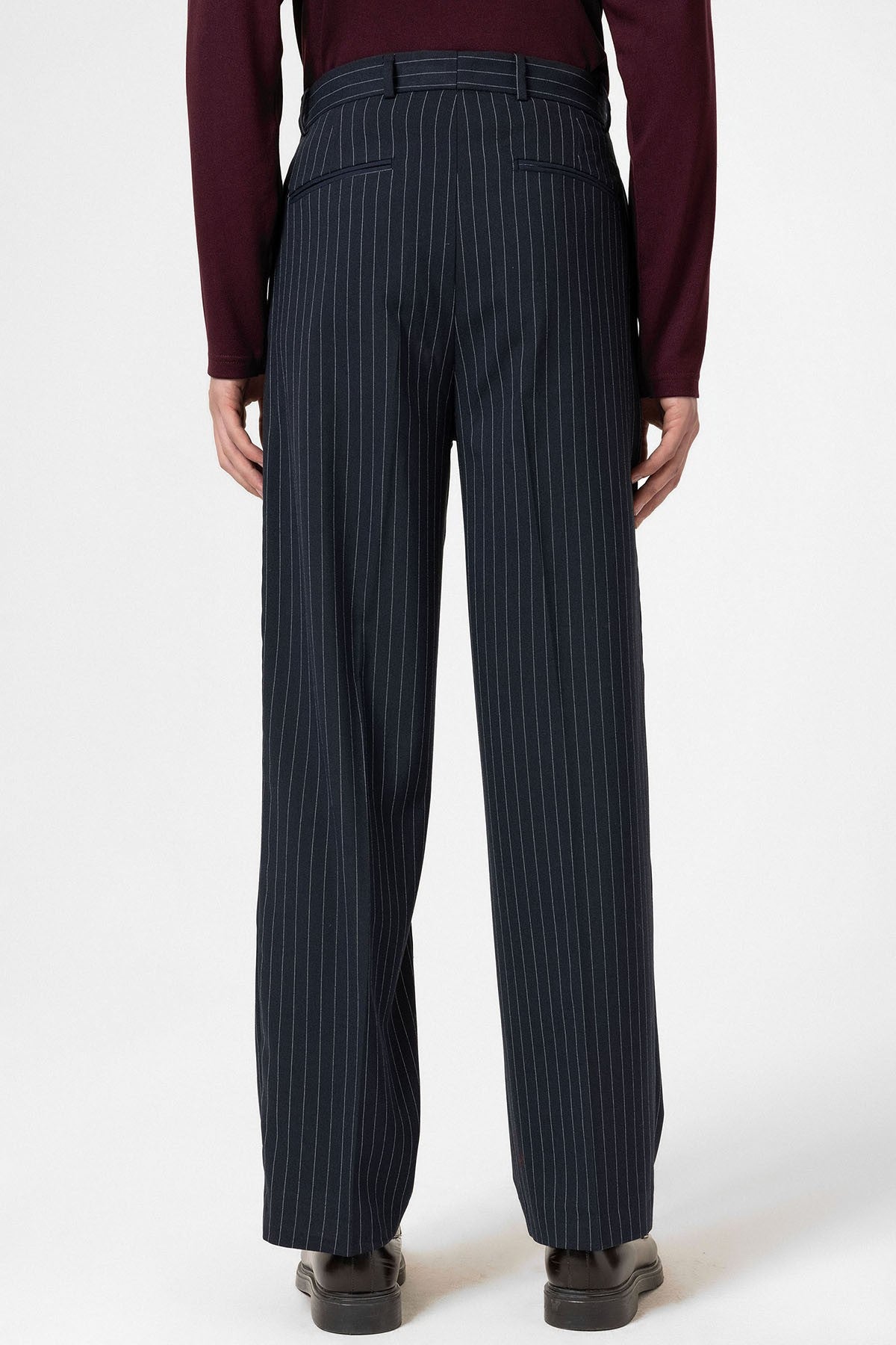 Antioch Çizgili Relaxed Fit Erkek Pantolon