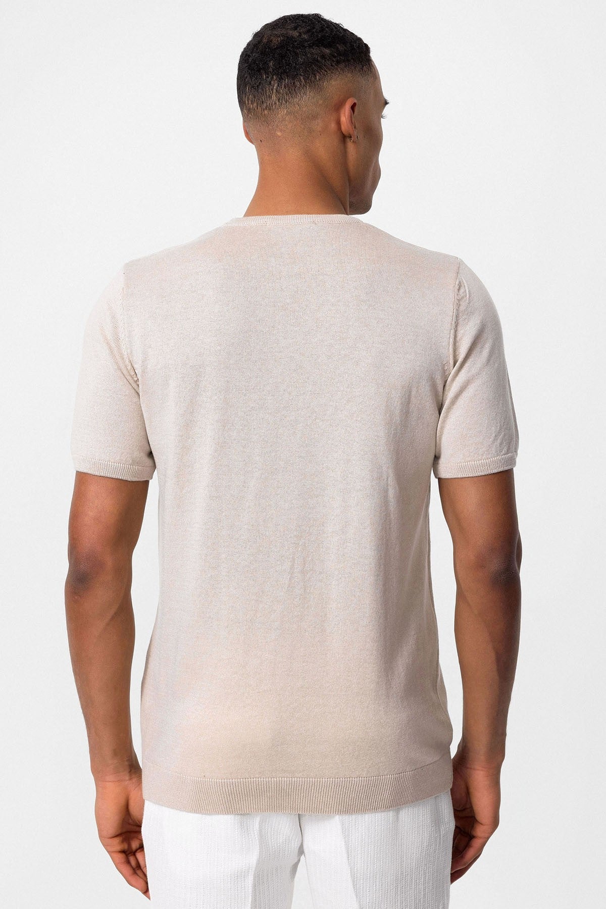 Antioch Bisiklet Yaka Erkek Triko T-Shirt