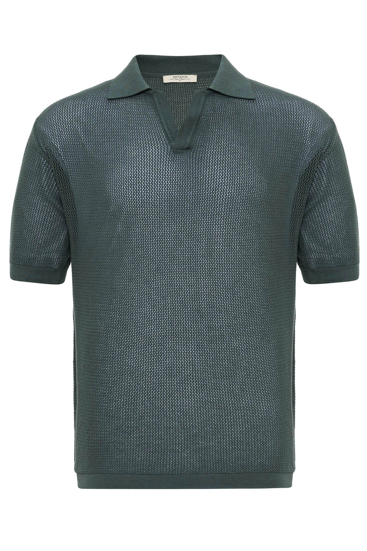 Polo Yaka Ajurlu Erkek T-Shirt