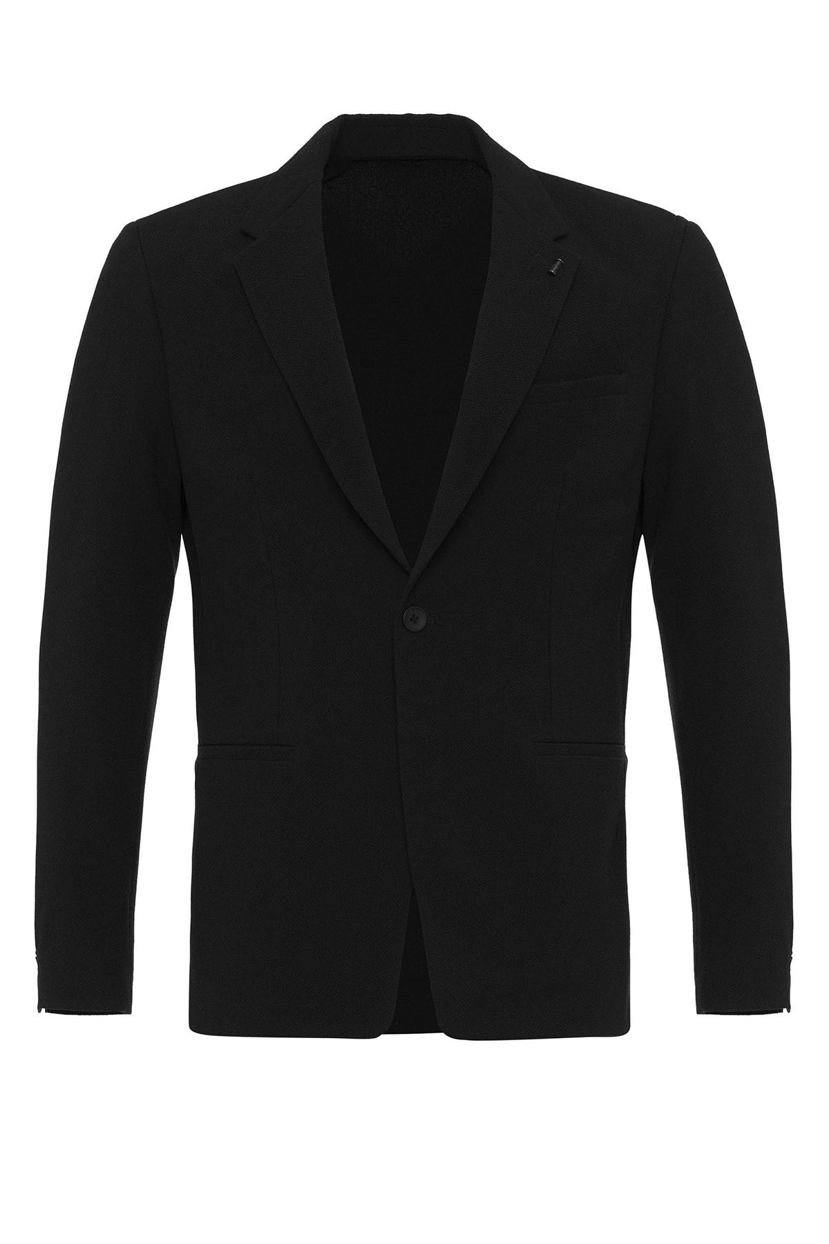 Antioch Astarsız Tek Düğme Erkek Blazer Ceket