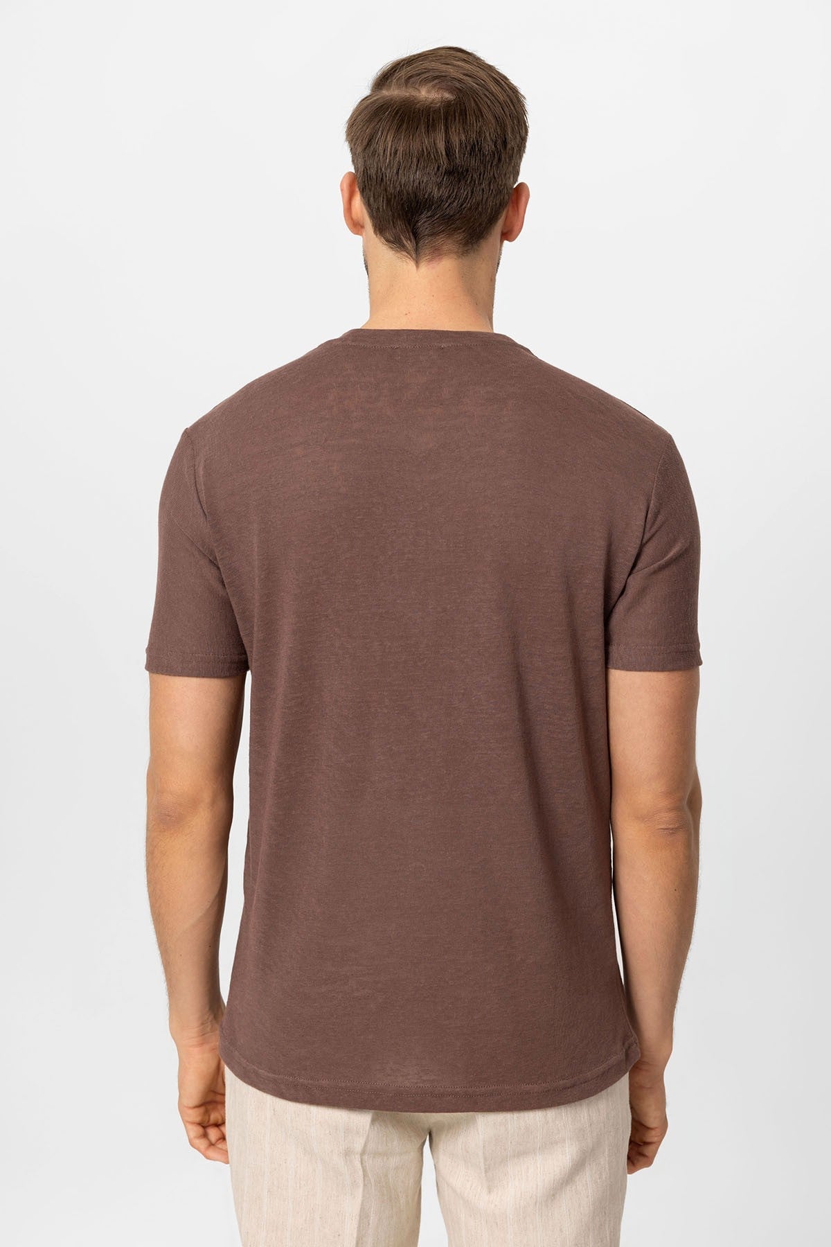 Antioch V Yaka Basic Erkek T-Shirt