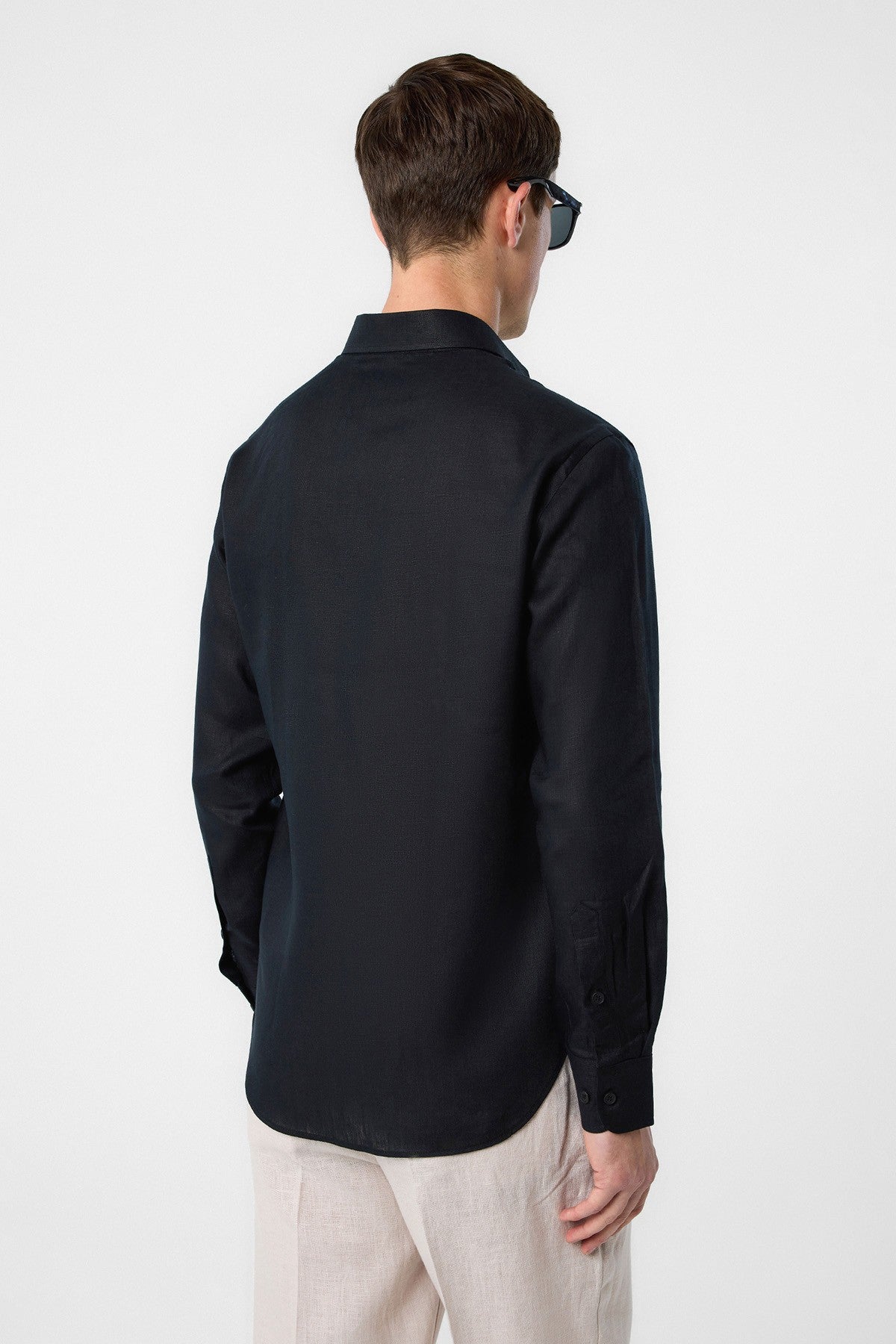 Antioch 100% Keten Comfort Fit Erkek Gömlek