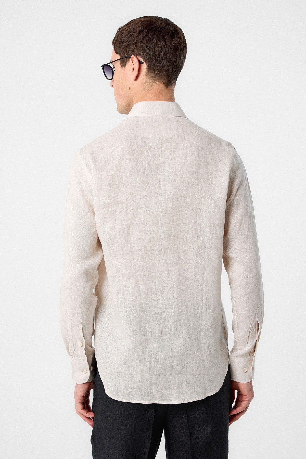 Antioch 100% Keten Comfort Fit Erkek Gömlek