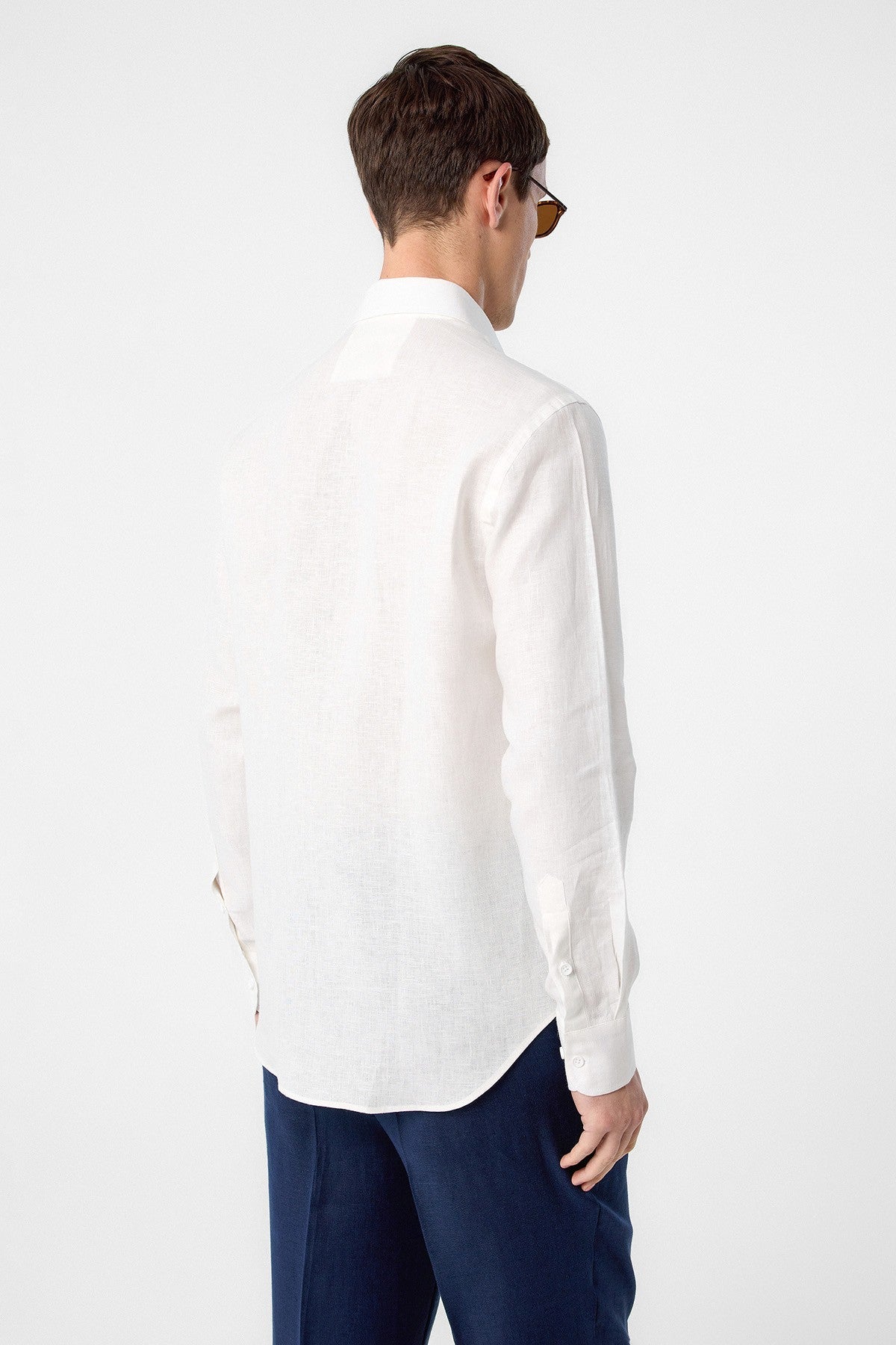 Antioch 100% Keten Comfort Fit Erkek Gömlek