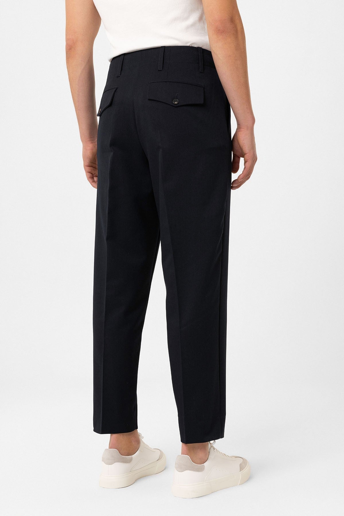 Yüksek Bel Straight Fit Erkek Pantolon