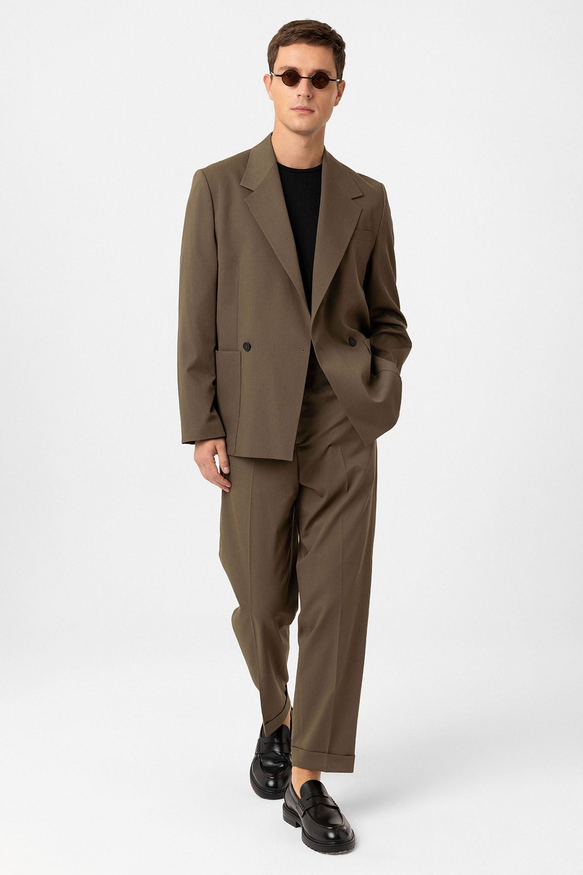 Antioch Yüksek Bel Straight Fit Erkek Pantolon