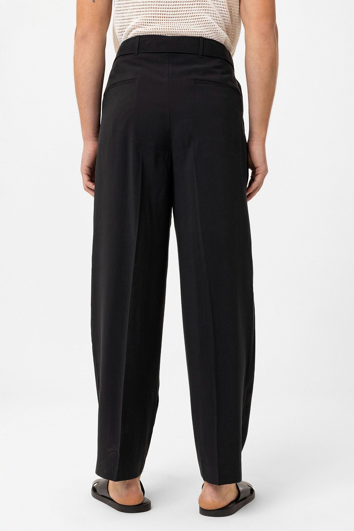 Antioch Modal Kumaş Relax Fit Kemerli Erkek Pantolon