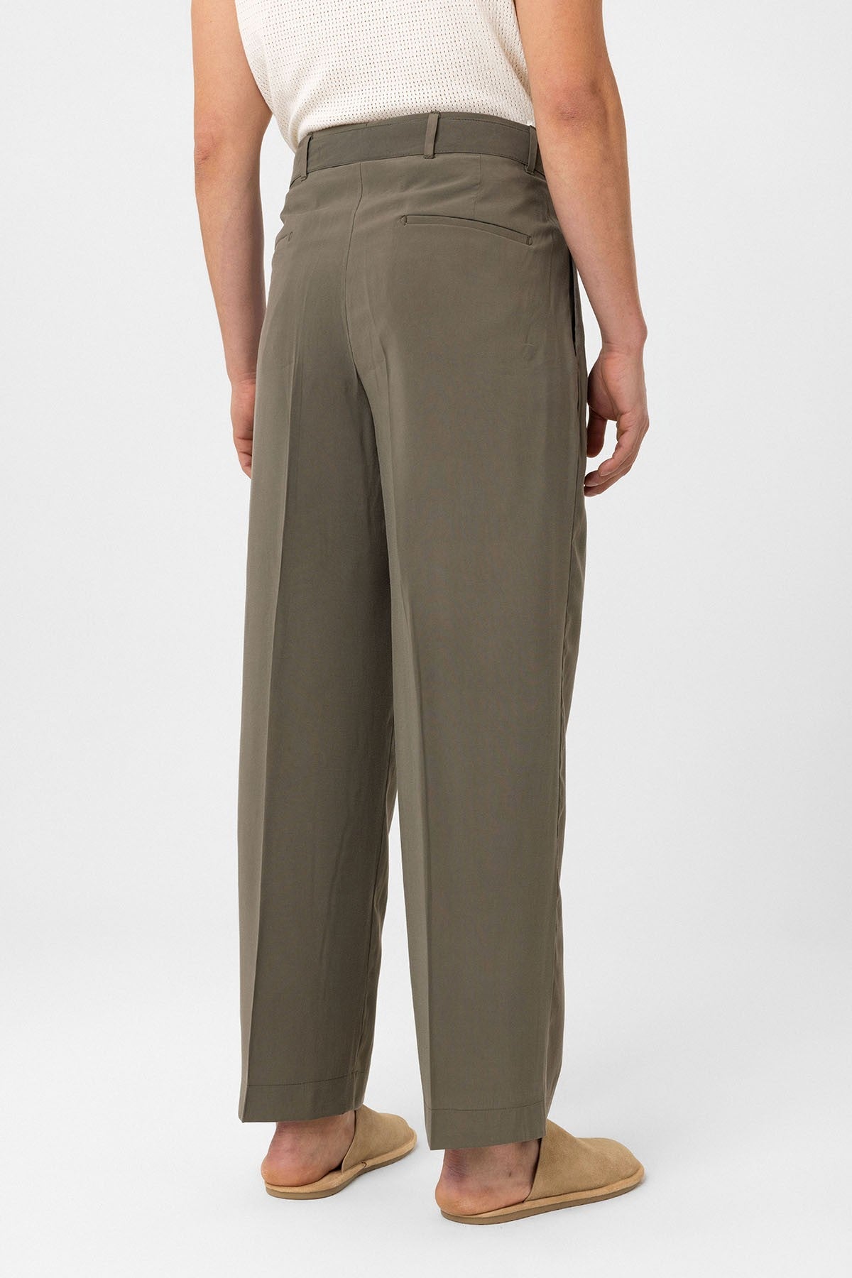 Antioch Modal Kumaş Relax Fit Kemerli Erkek Pantolon