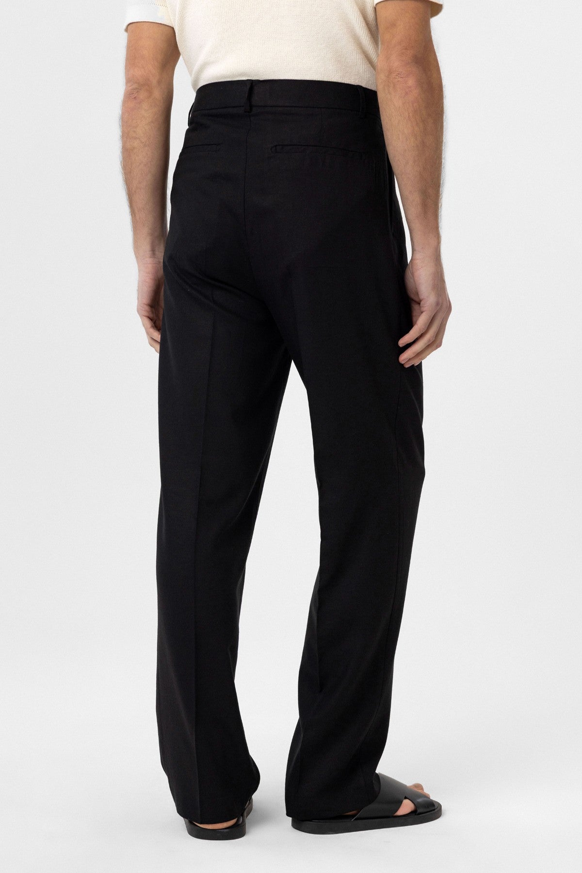 Antioch Keten Karışımlı Erkek Baggy Pantolon