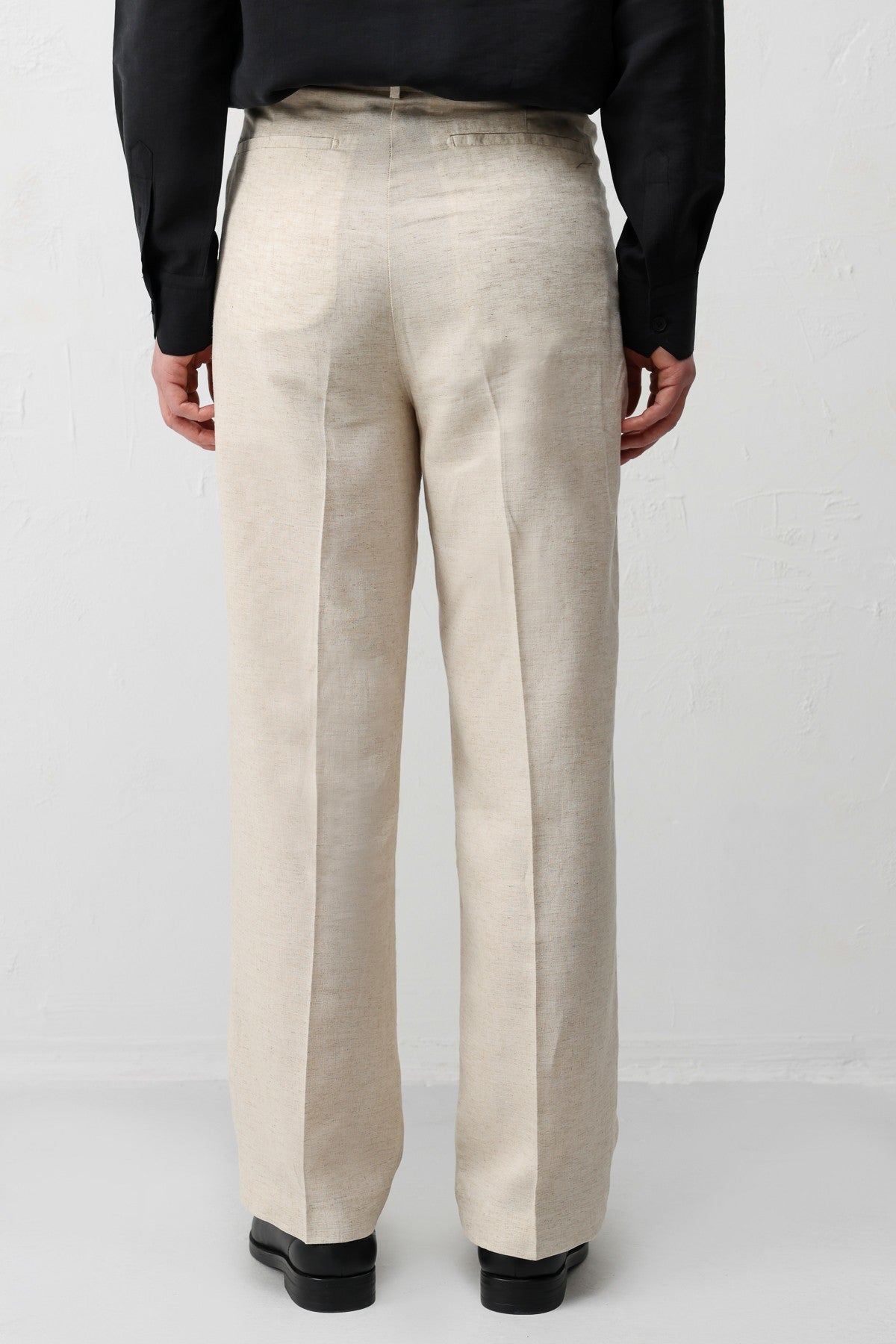Antioch Keten Karışımlı Erkek Baggy Pantolon