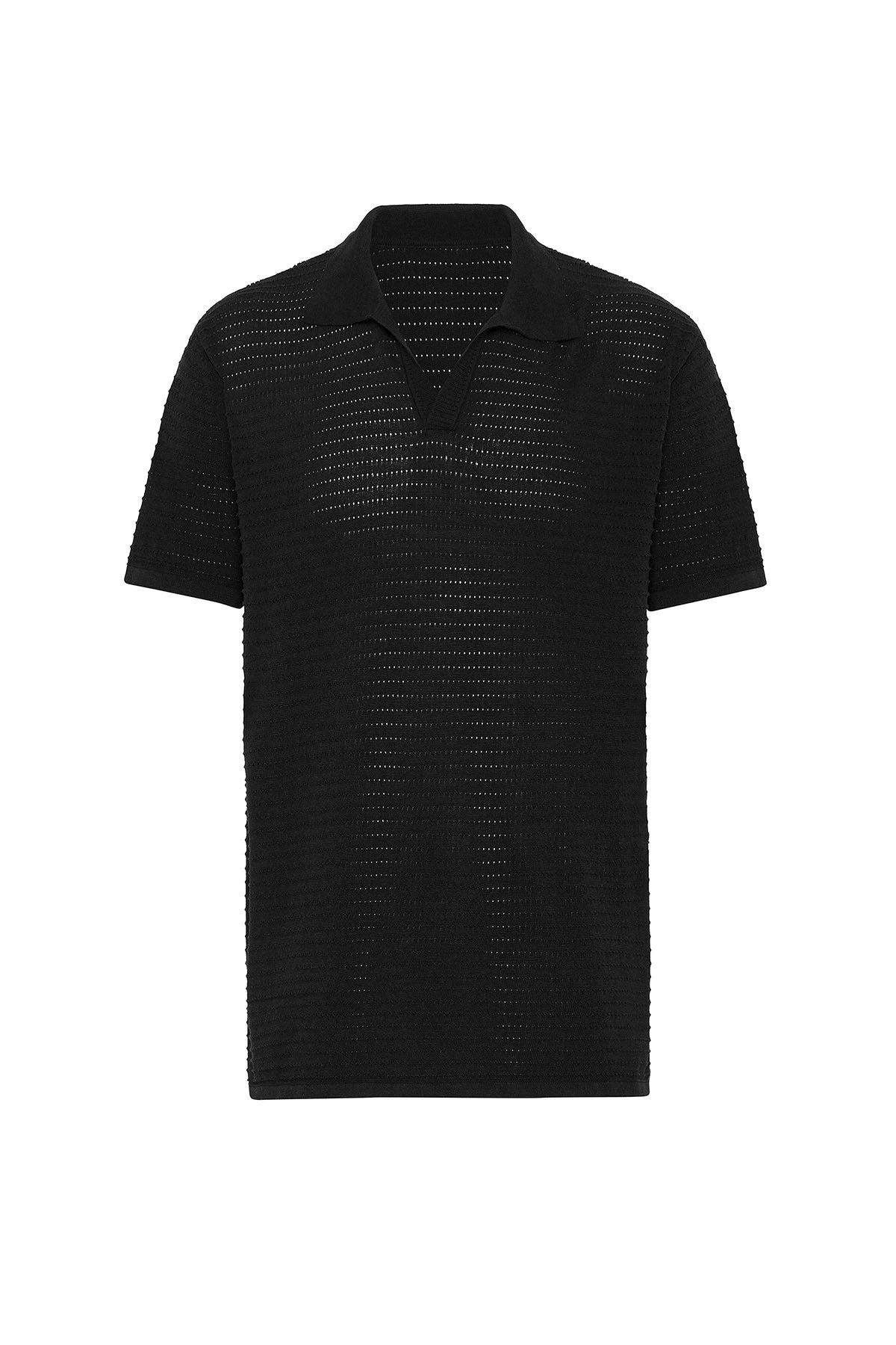 Antioch Polo Yaka Dokulu Erkek Triko T-Shirt