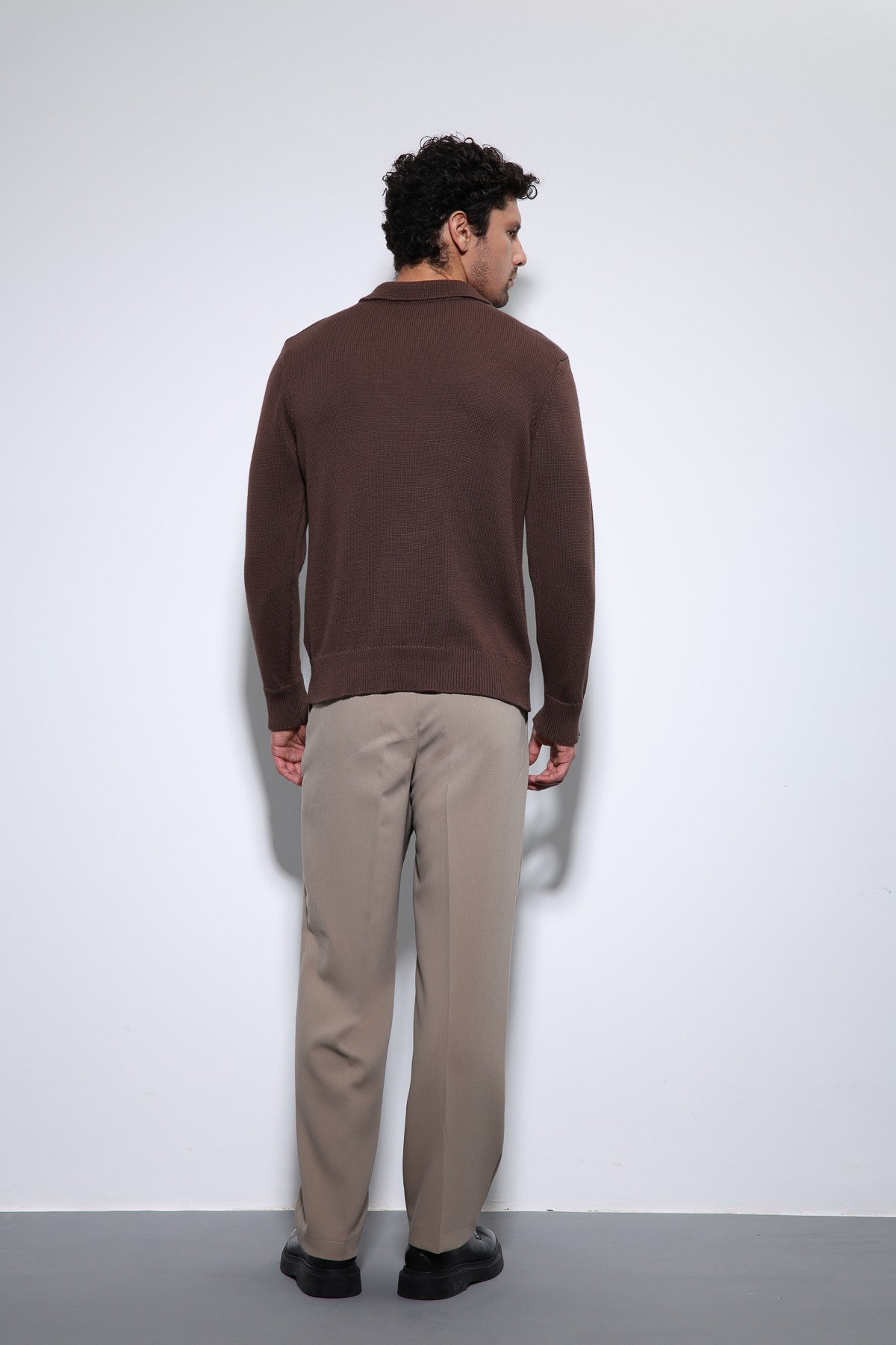 Antioch Polo Yaka Basic Erkek Kazak