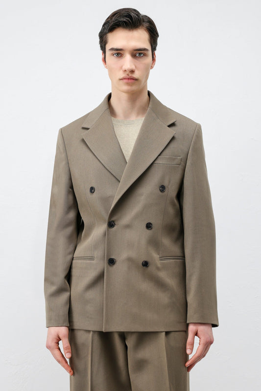 Antioch Relax Fit Kruvaze Erkek Blazer Ceket