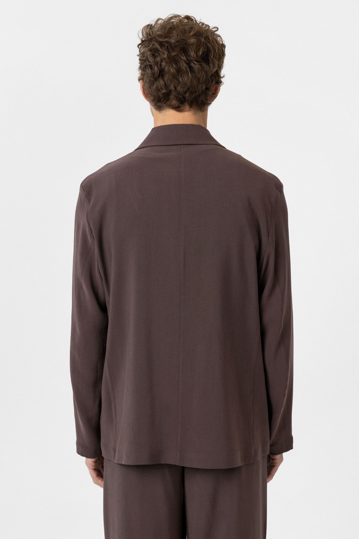 Antioch Relax Fit Diagonel İnce Erkek Blazer Ceket