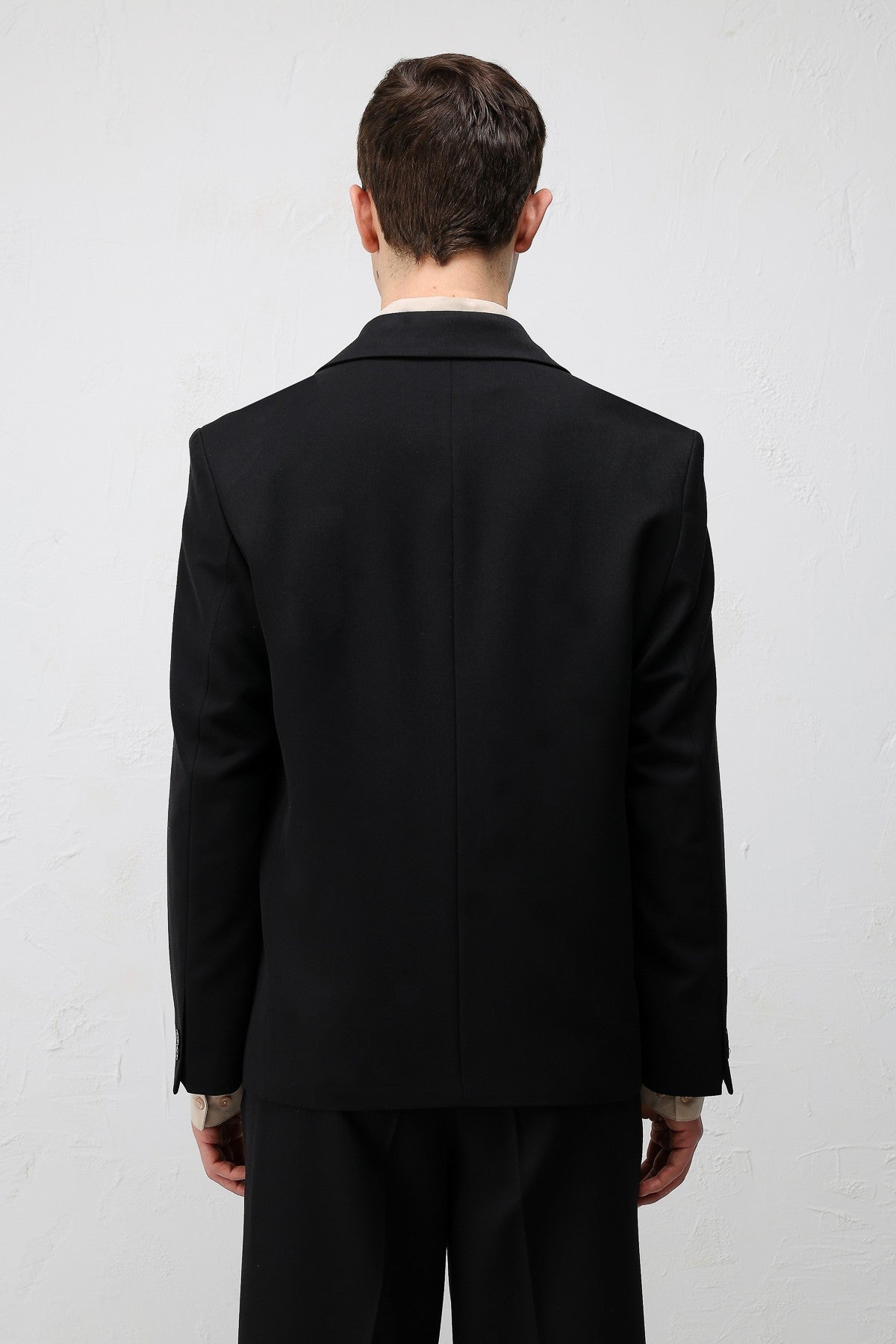 Relax Fit Kruvaze Erkek Blazer Ceket