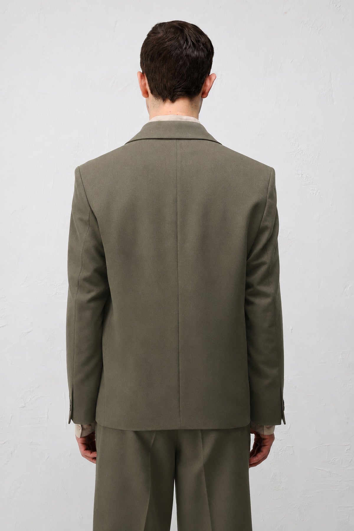 Relax Fit Kruvaze Erkek Blazer Ceket