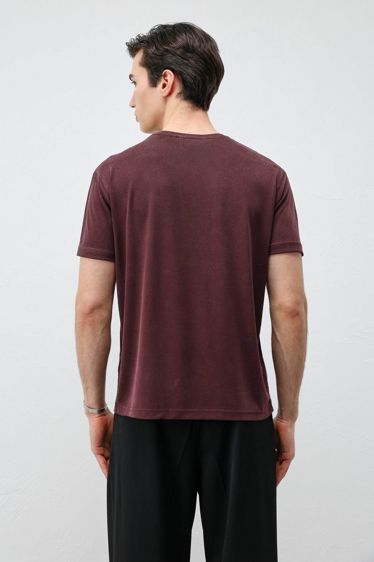Antioch Regular Fit Modal Teknik Kumaş Erkek T-Shirt