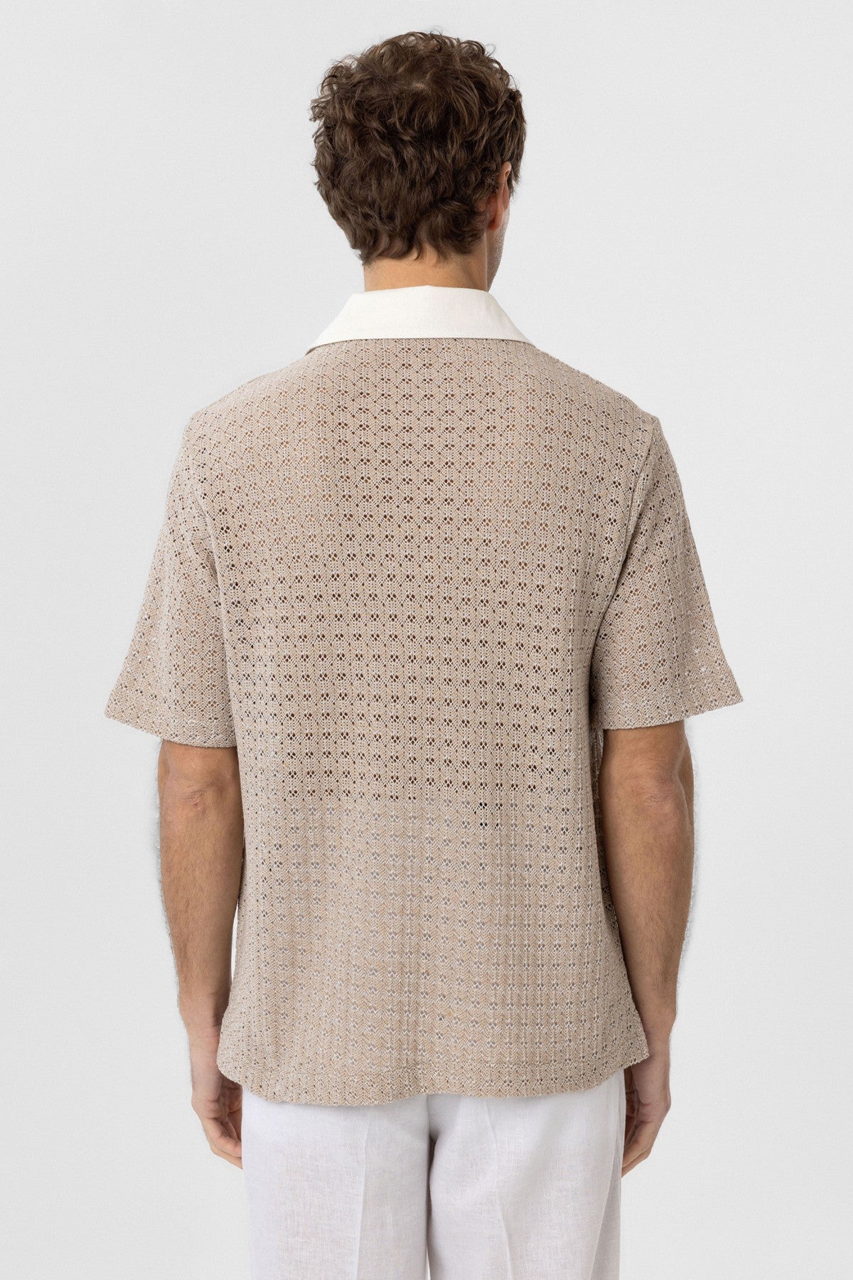 Antioch Polo Yaka Örgü Erkek T-Shirt