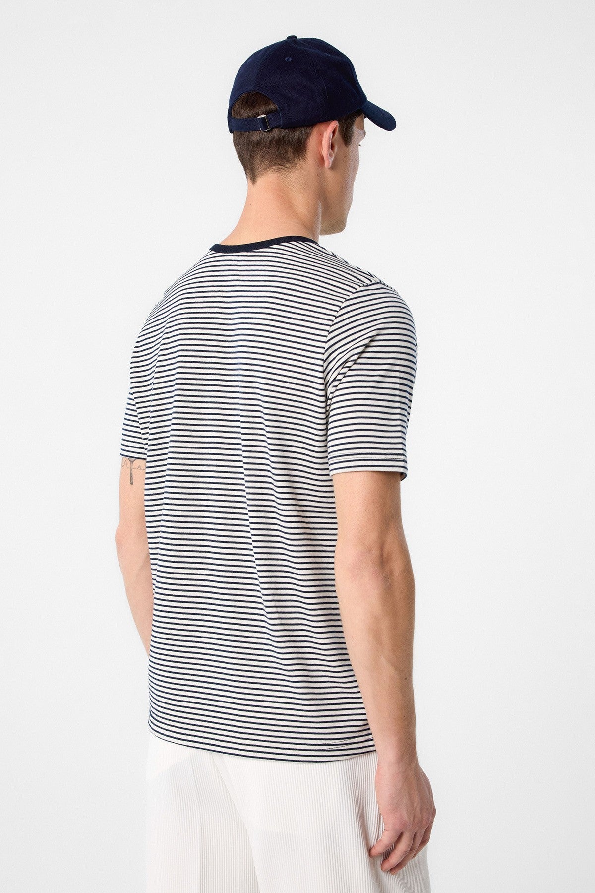 Antioch Regular Fit Çizgili Erkek T-Shirt