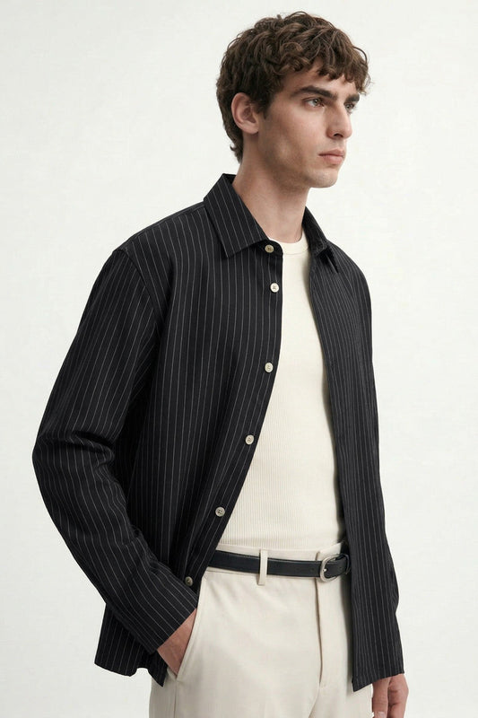 Antioch Relaxed Fit Çizgili Erkek Gömlek