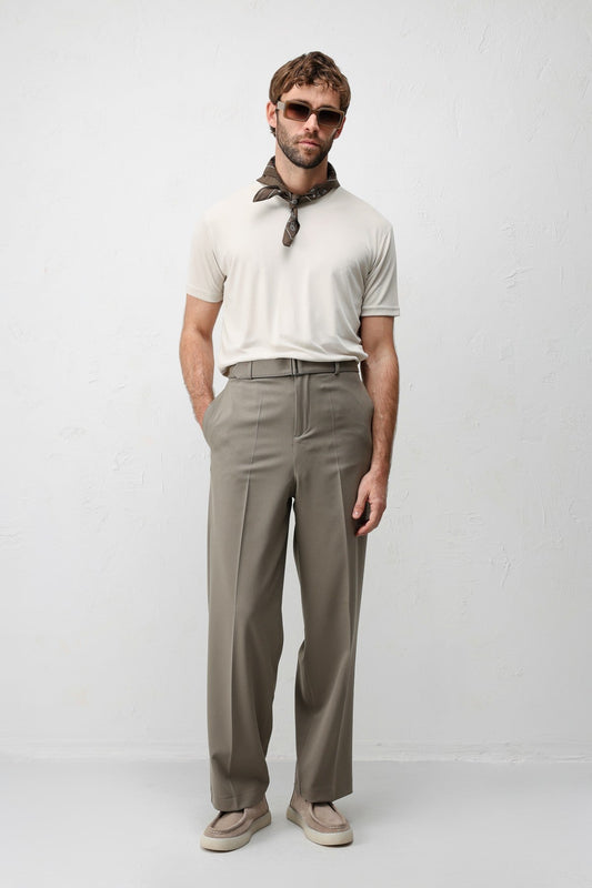 Antioch Relaxed Fit Kemerli Erkek Pantolon