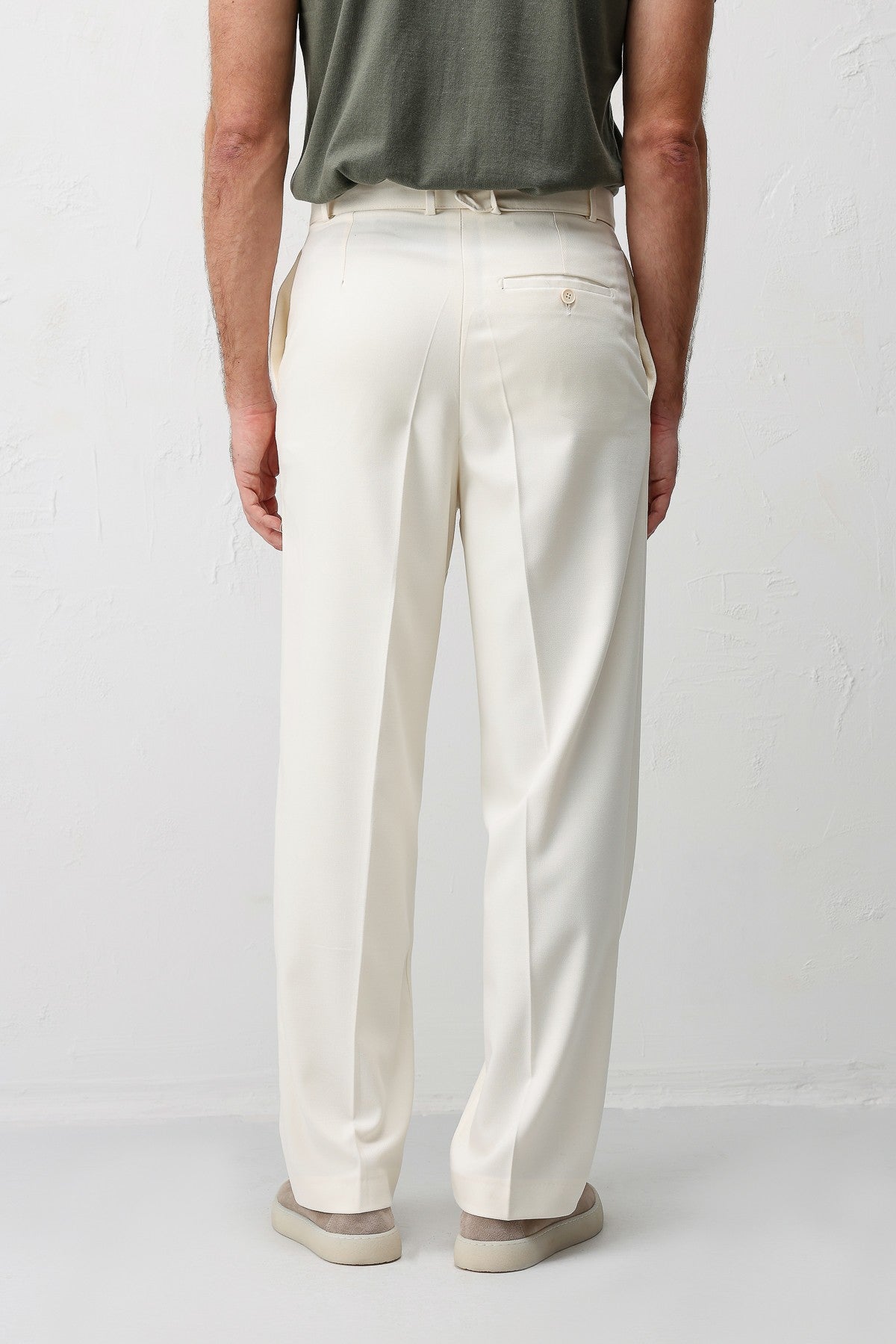 Antioch Relaxed Fit Kemerli Erkek Pantolon