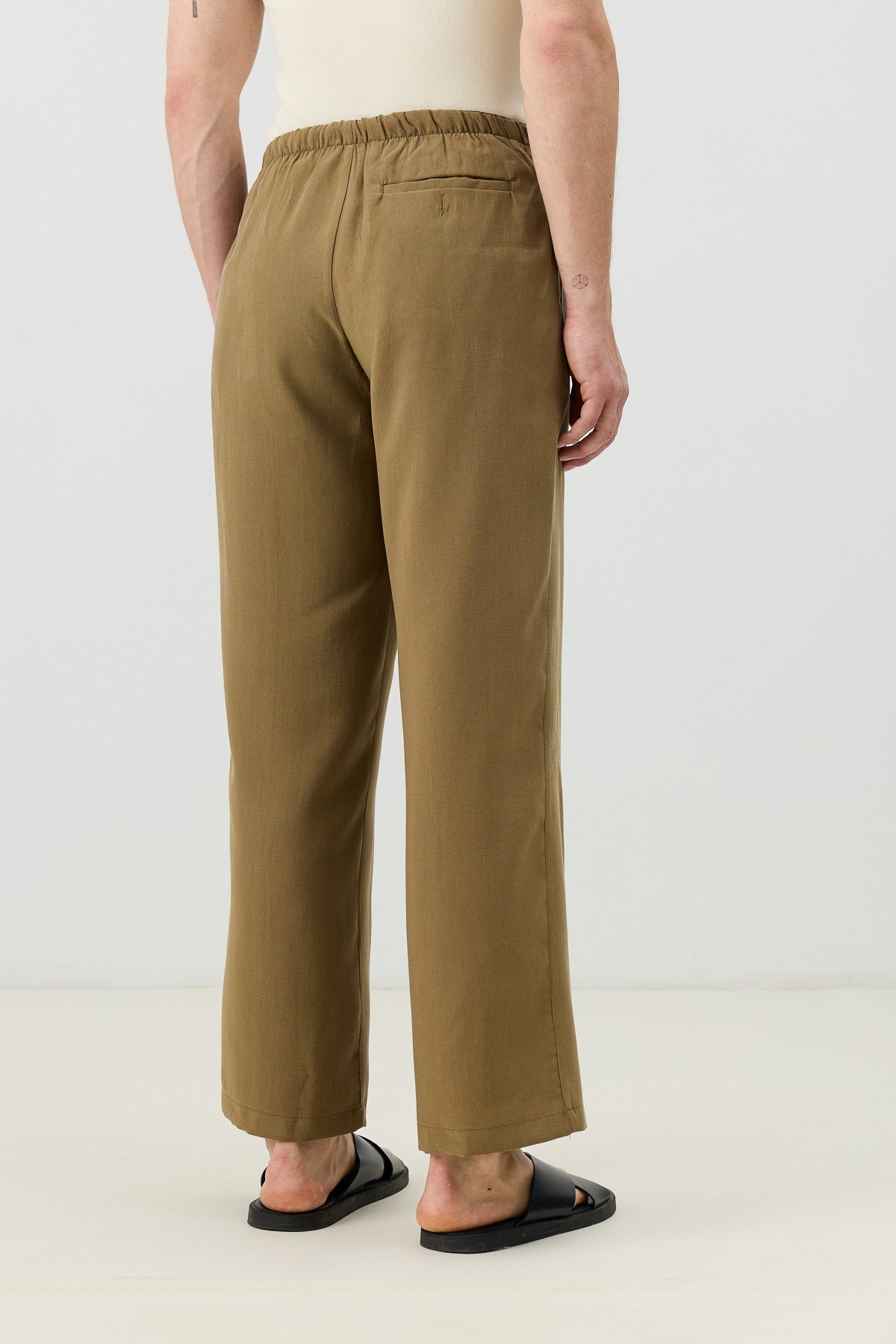 Modal Karışımlı Relaxed Erkek Pantolon