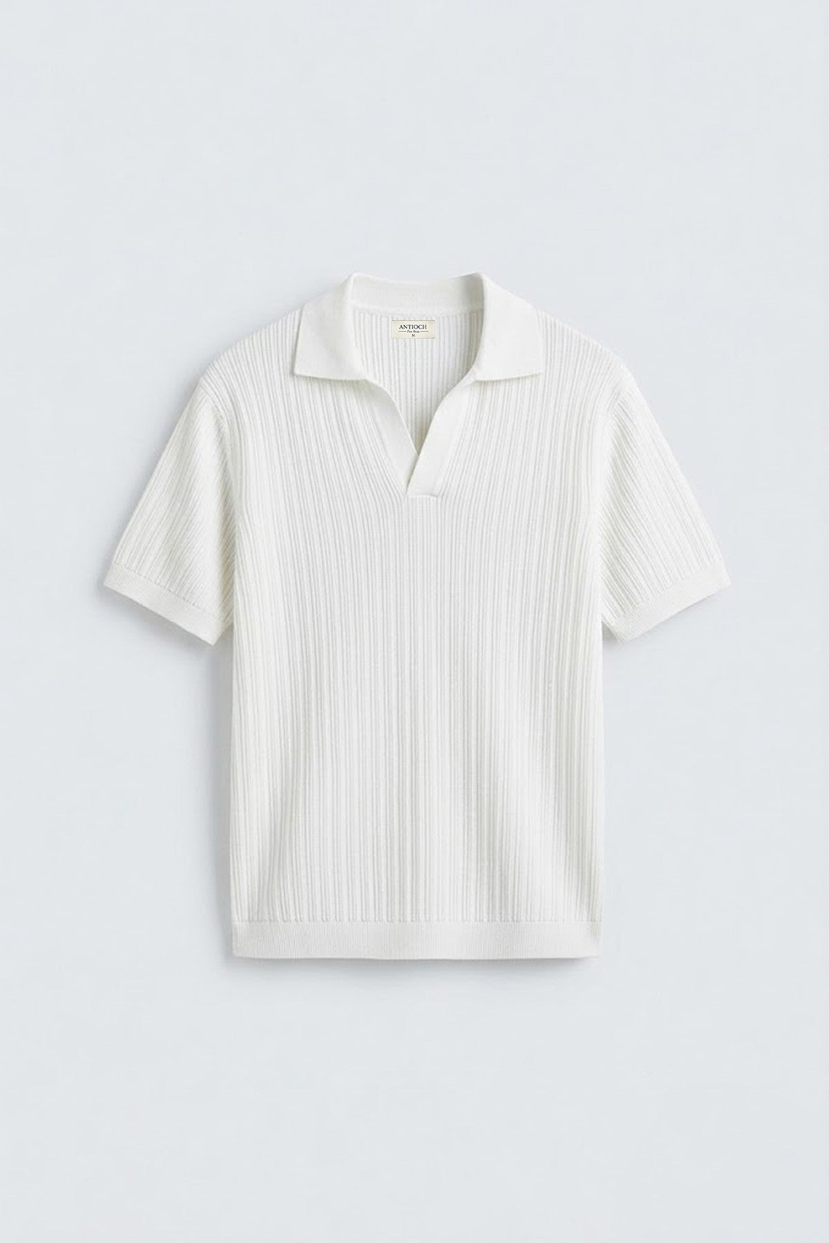 Antioch Premium Dokulu Erkek Triko T-Shirt