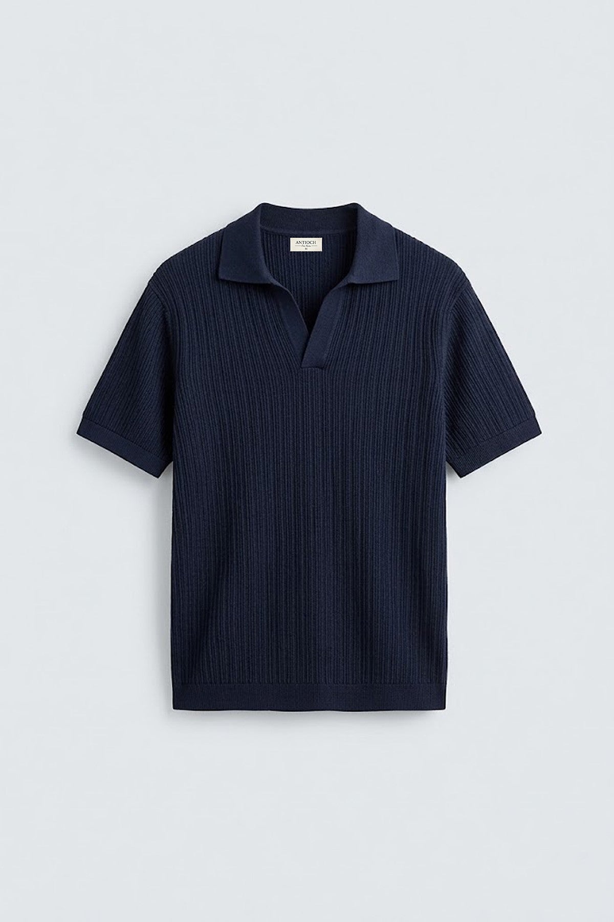 Antioch Premium Dokulu Erkek Triko T-Shirt