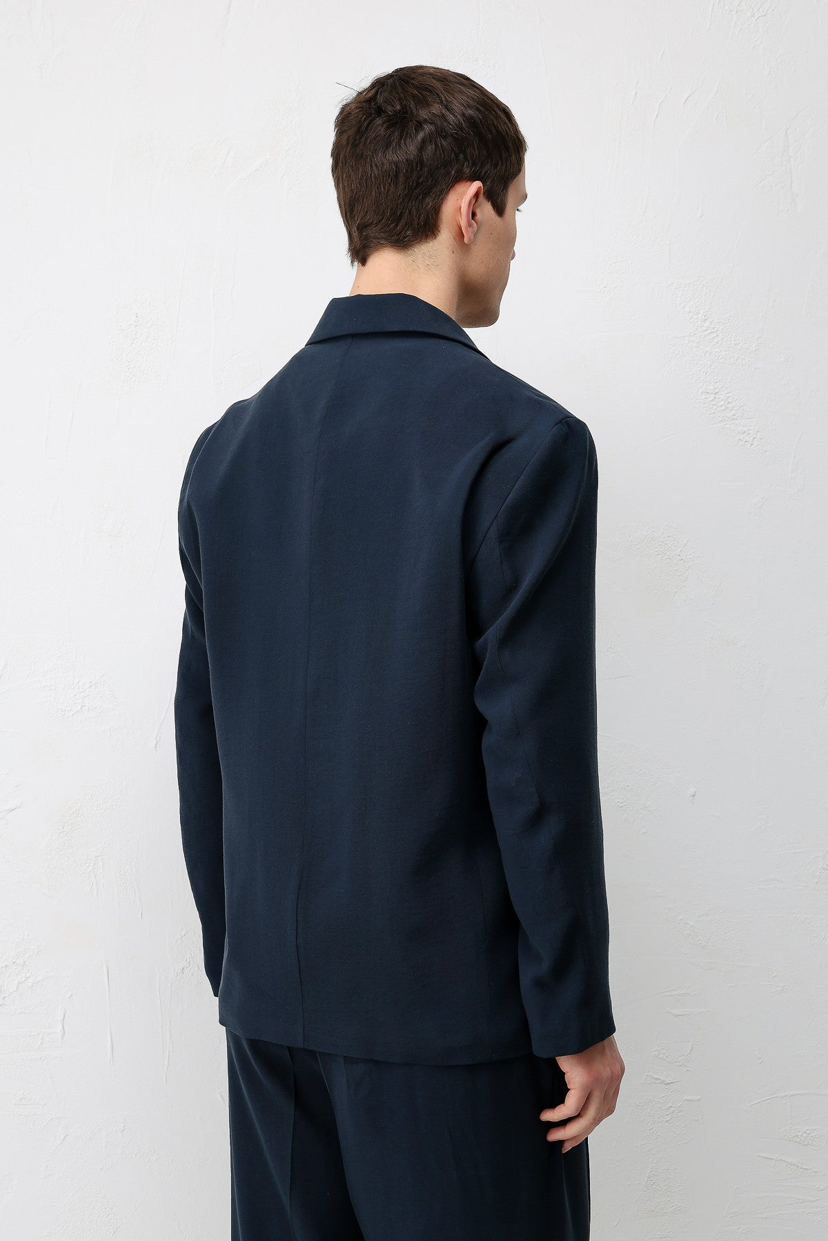Modal Karışımlı Relaxed Fit Erkek Blazer Ceket