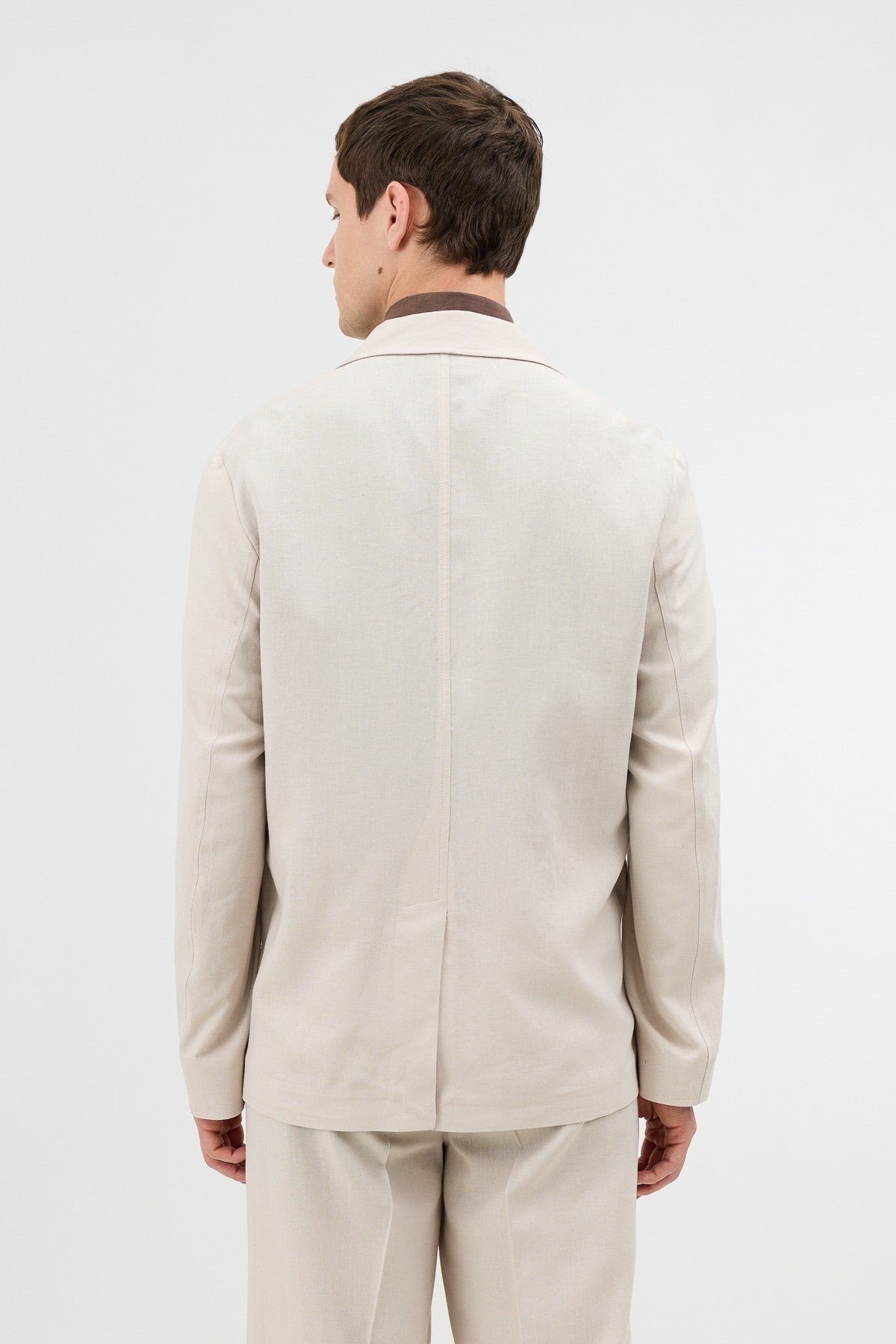 Antioch Keten Karışımlı Erkek Blazer Ceket