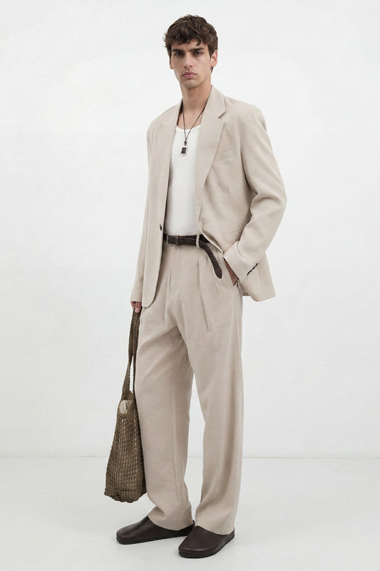Antioch Modal Karışımlı Relaxed Blazer Ceket