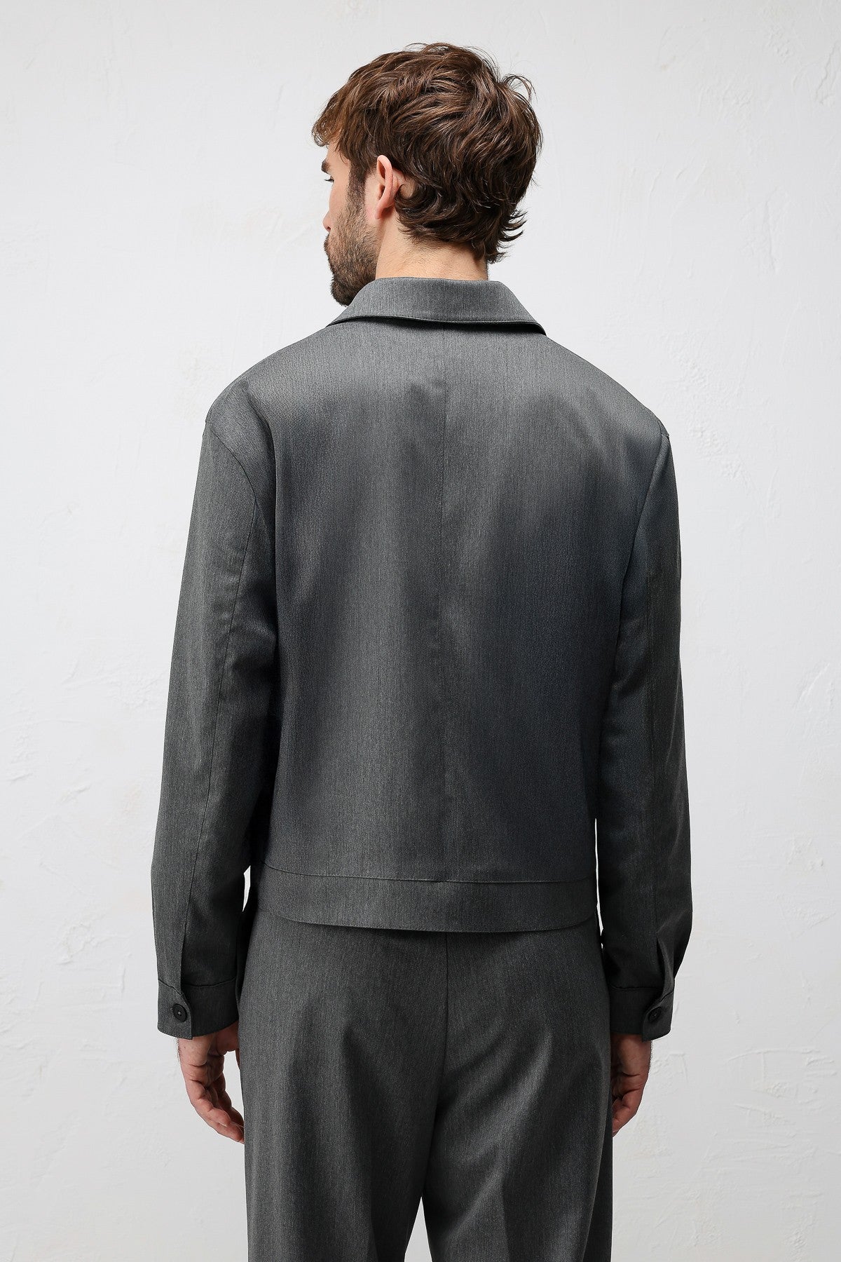 Antioch Relaxed Fit Fermuarlı Erkek Mont