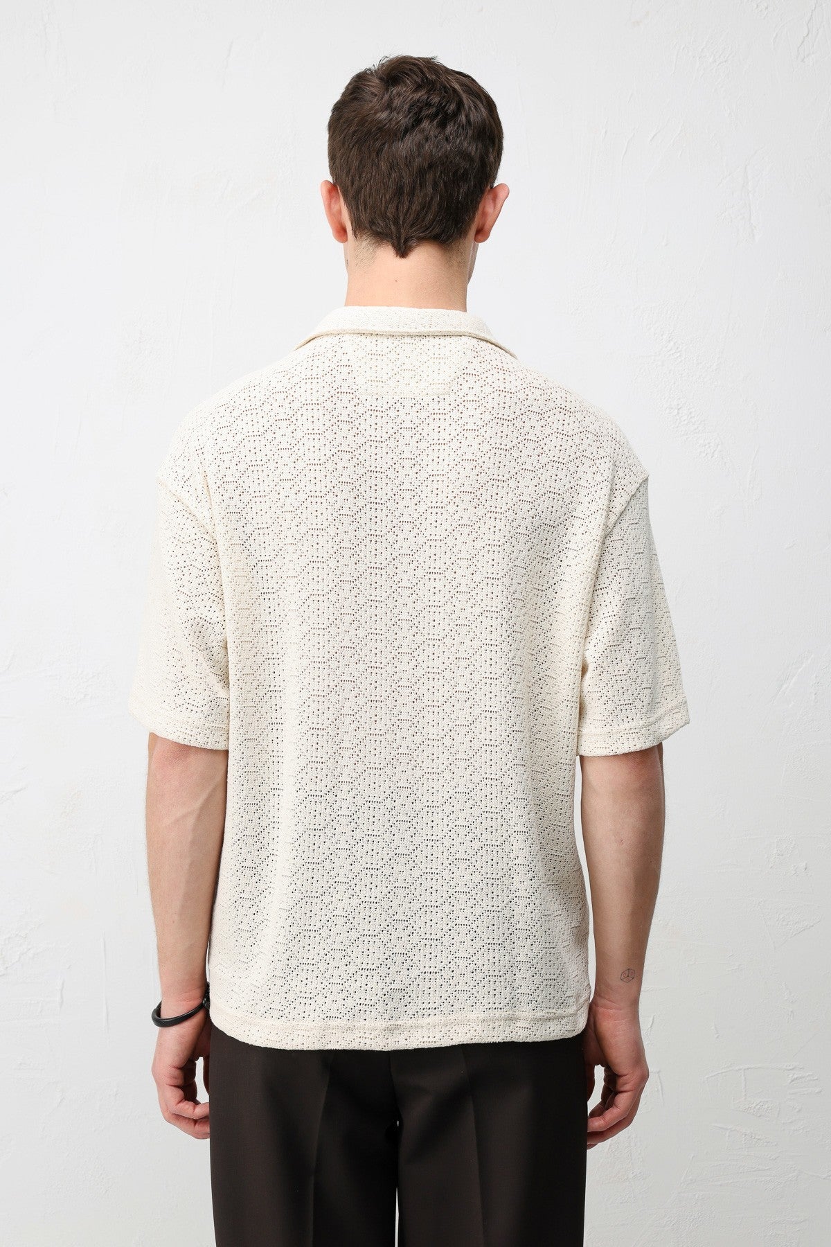 Antioch Örgü Dokulu Erkek T-Shirt