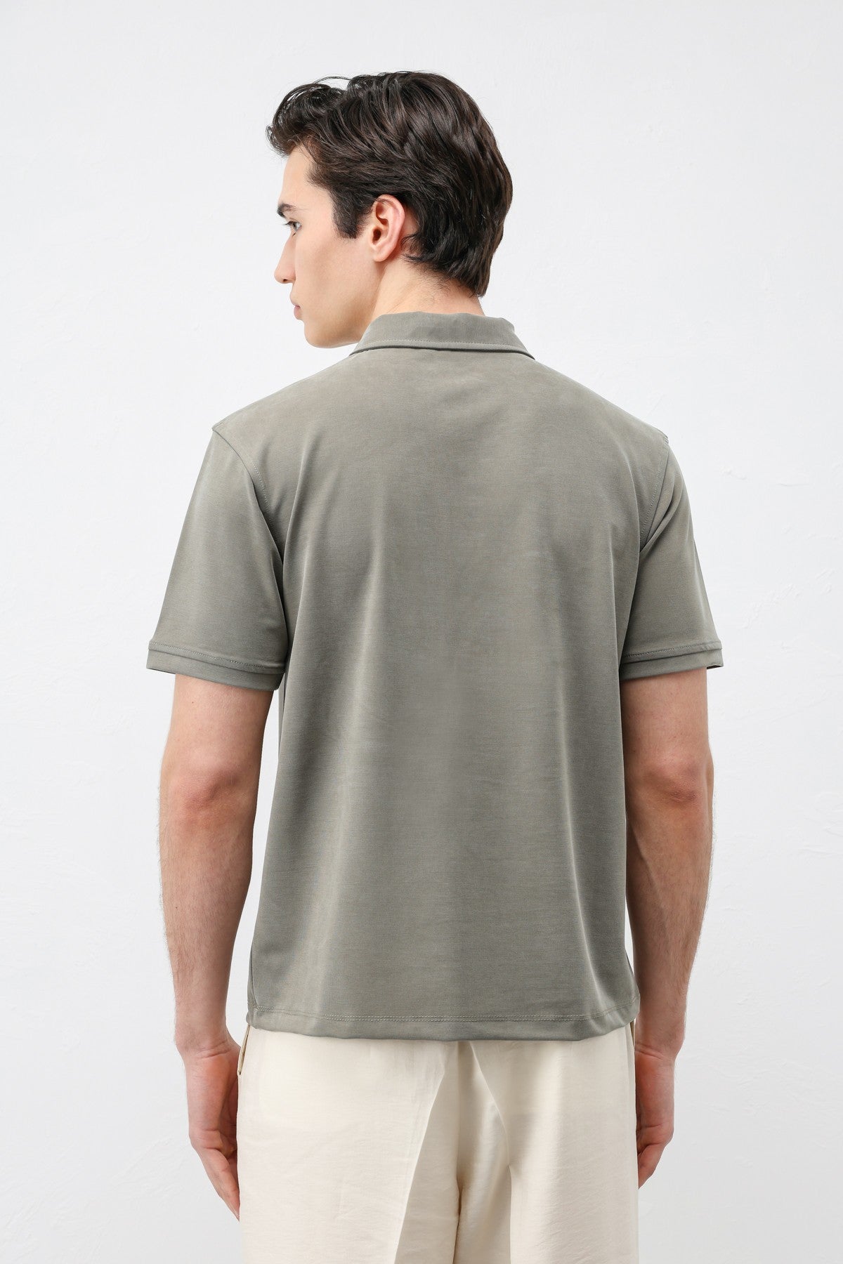 Antioch Lyocell Karışımlı Polo Yaka Erkek T-Shirt
