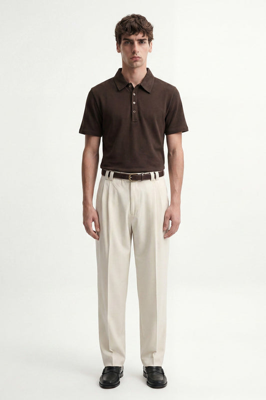 Antioch Düğmeli Polo Yaka Erkek T-Shirt