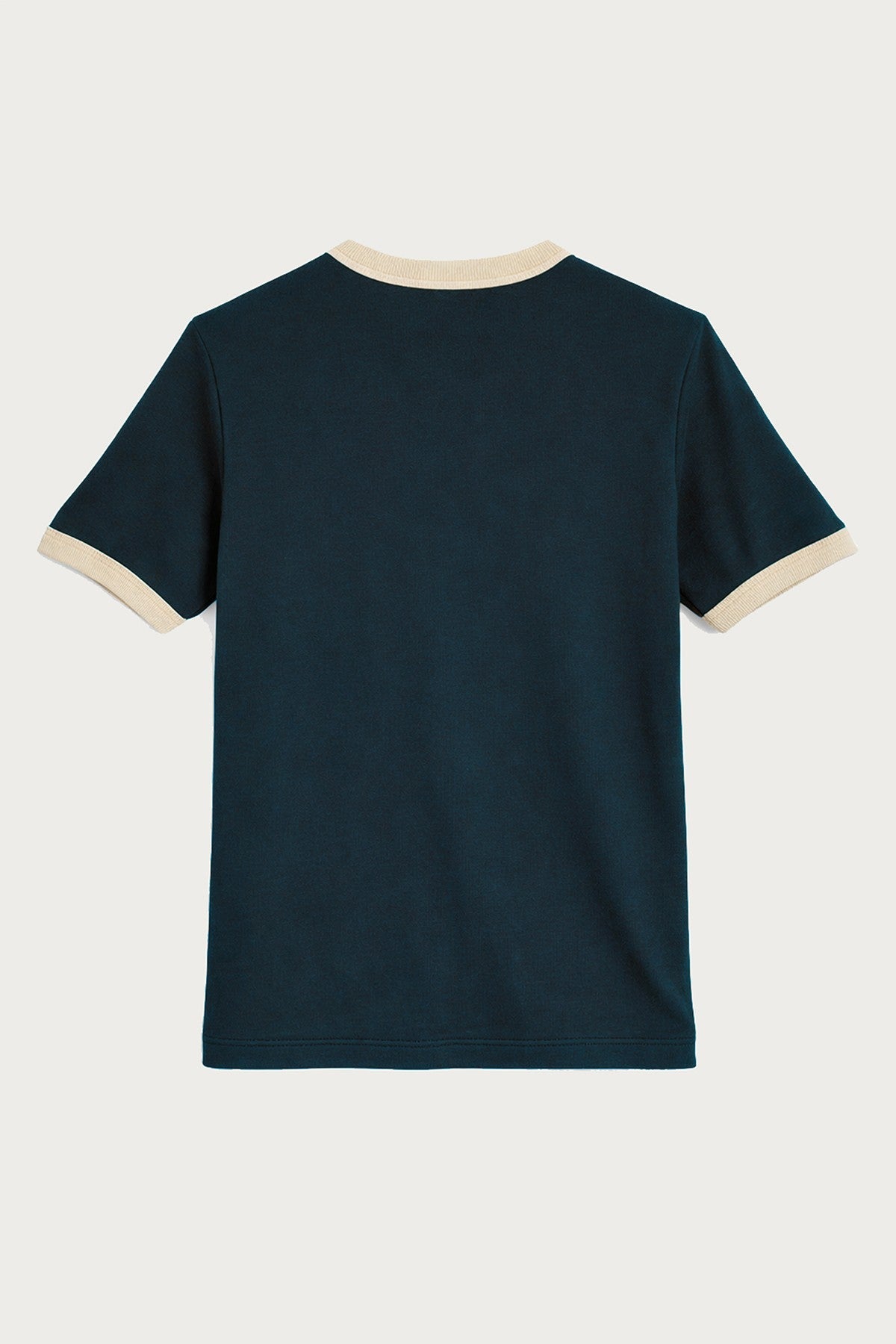 Kontrast Yaka Erkek T-Shirt