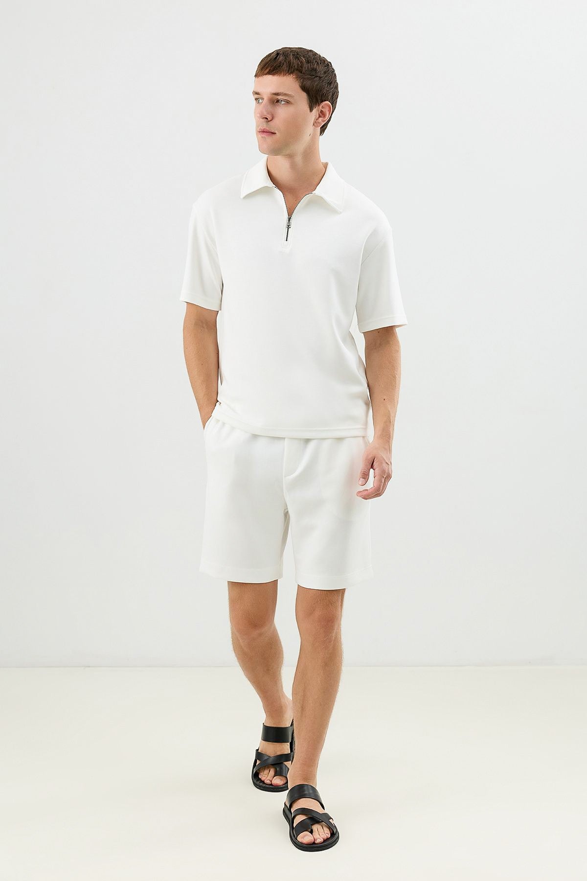 Polo Yaka Basic T-Shirt