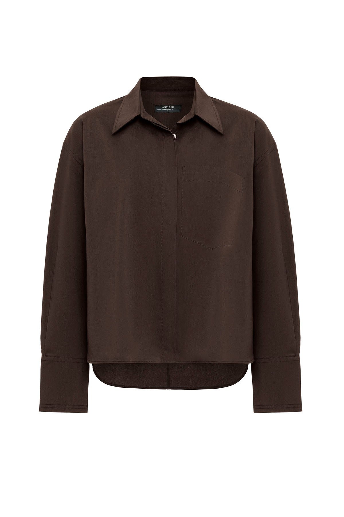 Antioch Kadın Basic Oversize Gömlek
