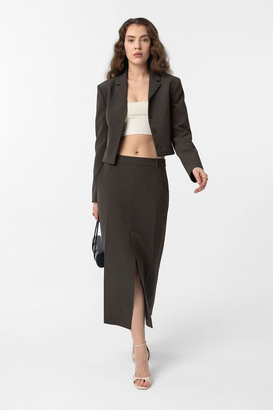 Antioch Crop Kadın Blazer Ceket