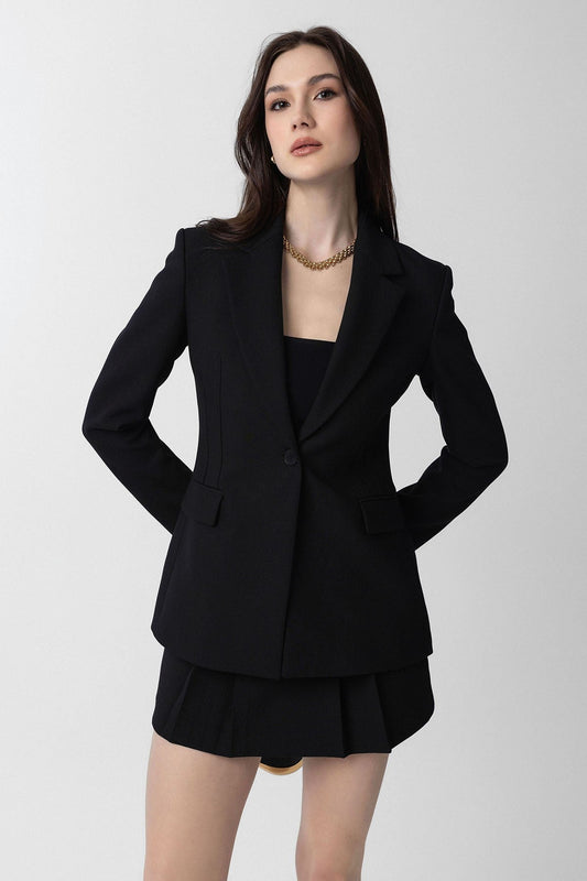 Antioch Vücuda Oturan Kadın Blazer Ceket